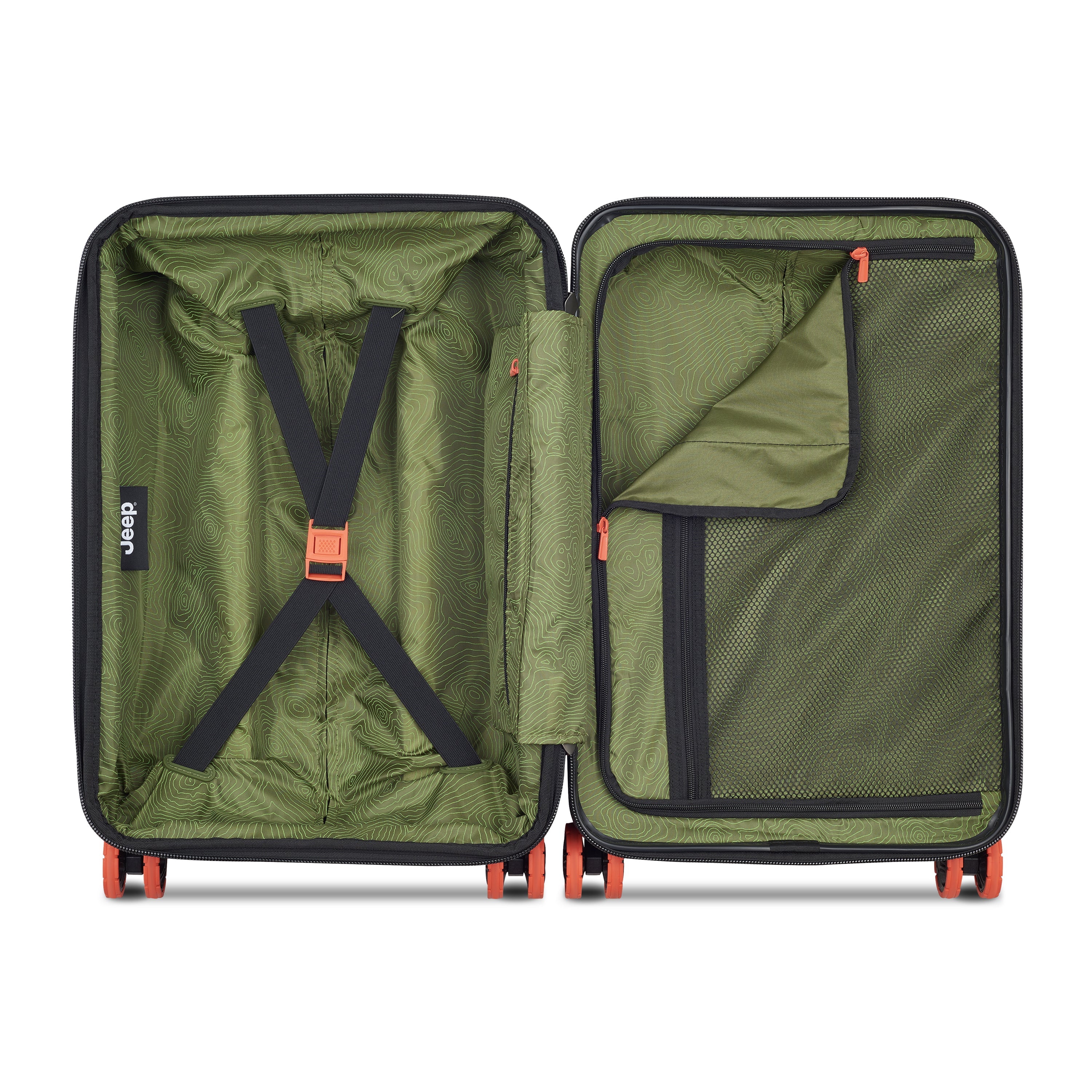 JH001A | 23-Inch Expandable Carry-On Suitcase, Anthracite