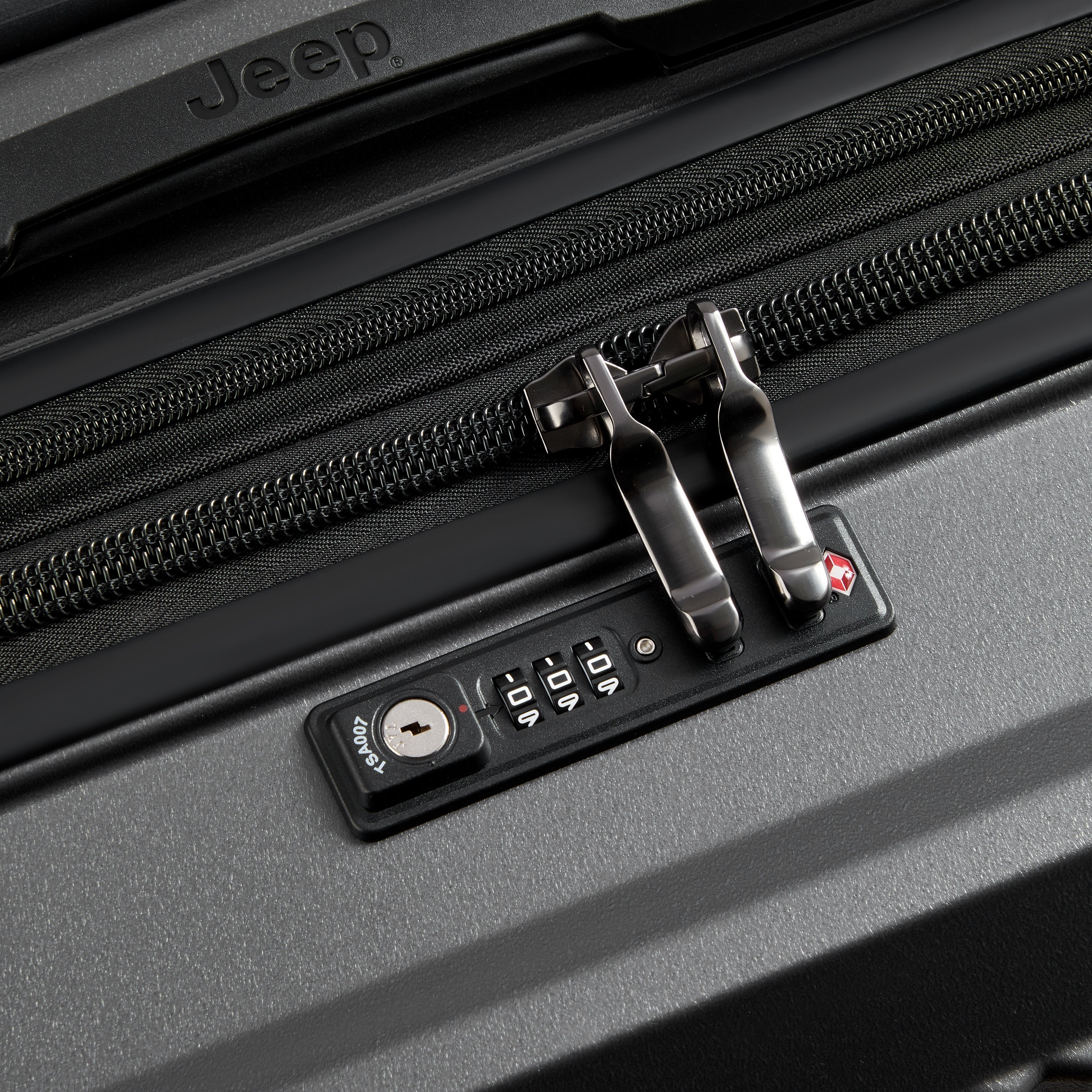 JH001A | 27-Inch Expandable Check-In Suitcase, Anthracite