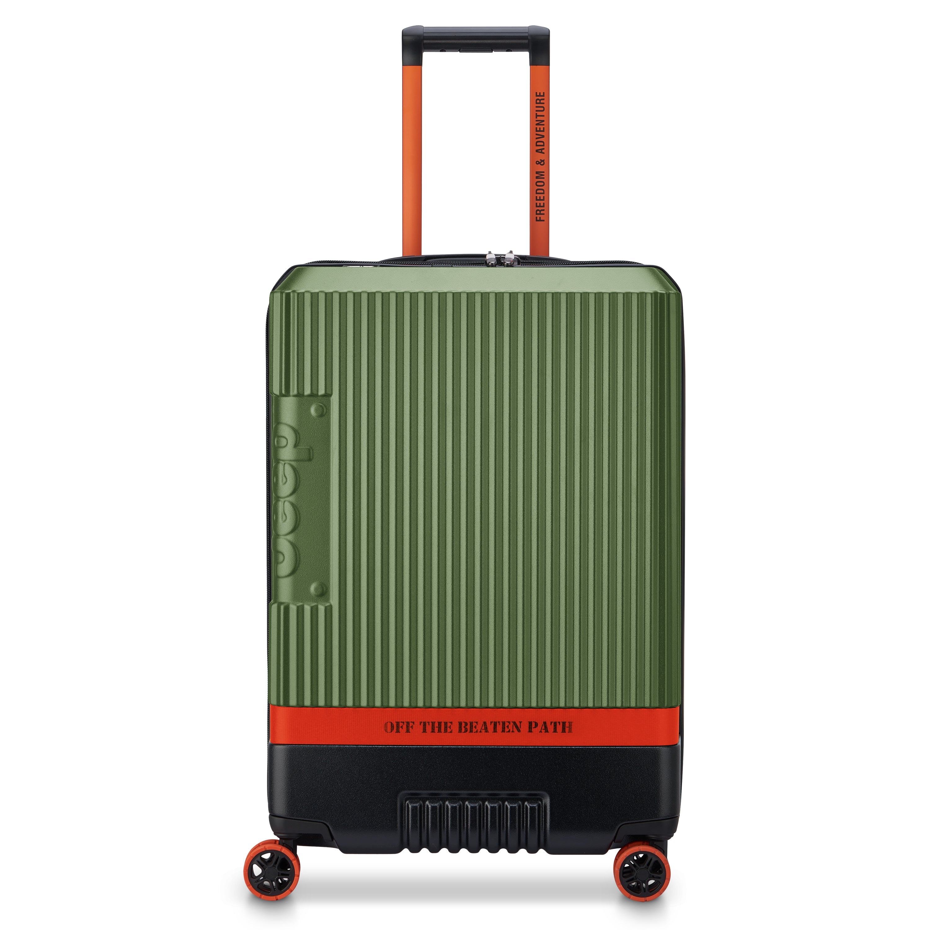 JH001A | 27-Inch Expandable Check-In Suitcase, Green