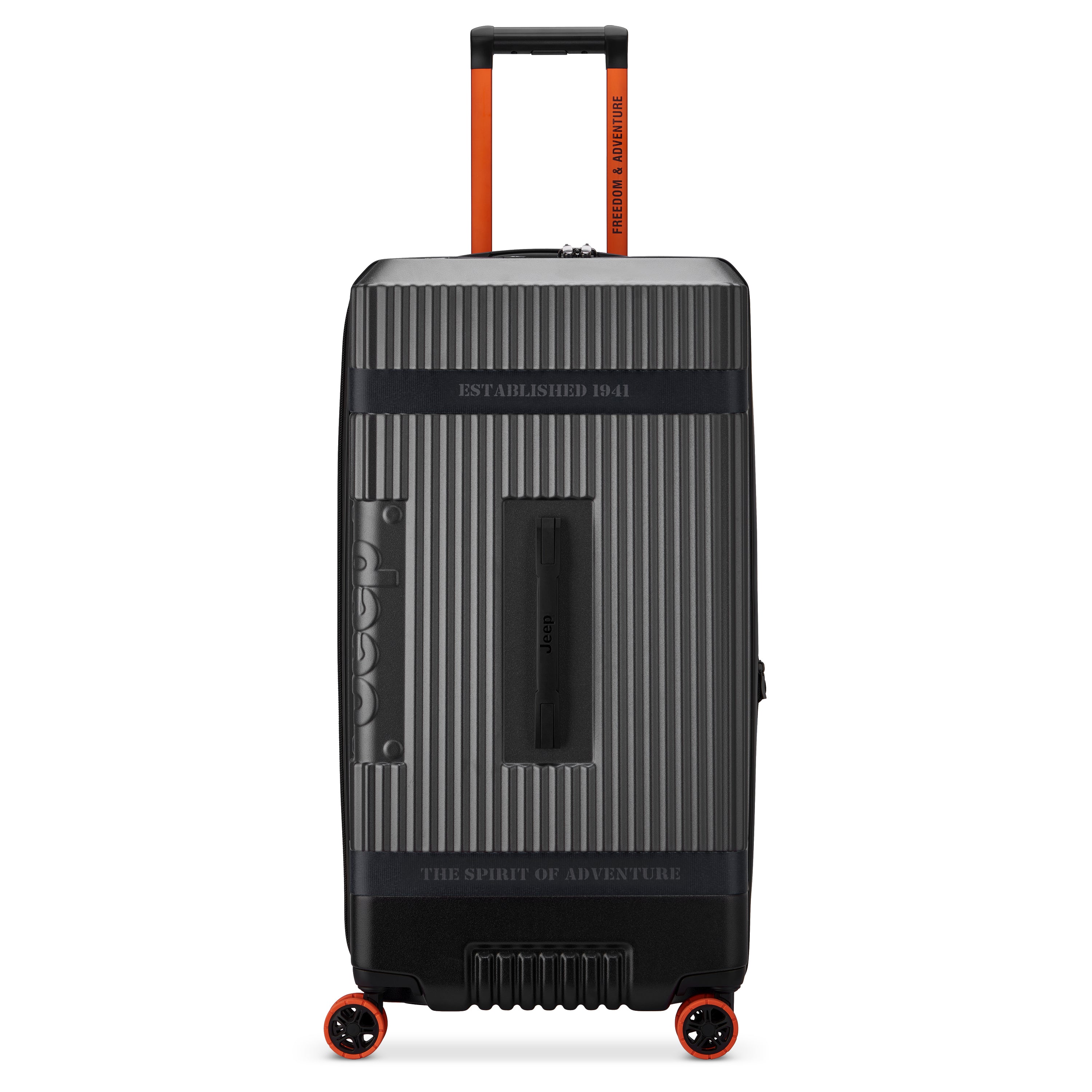 JH001A | 32-Inch Expandable Check-In Trunk Suitcase, Anthracite