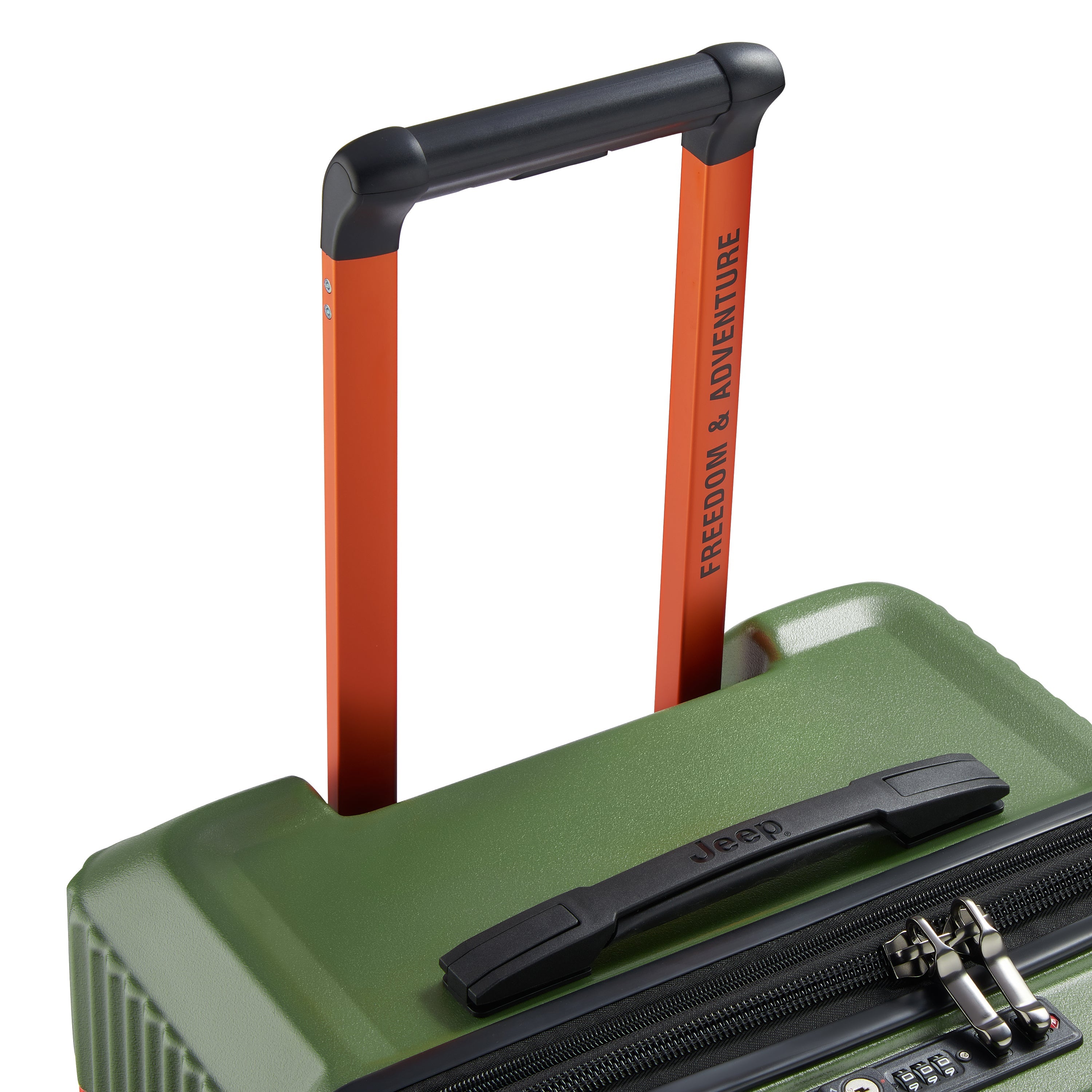 JH001A | 32-Inch Expandable Check-In Trunk Suitcase, Green