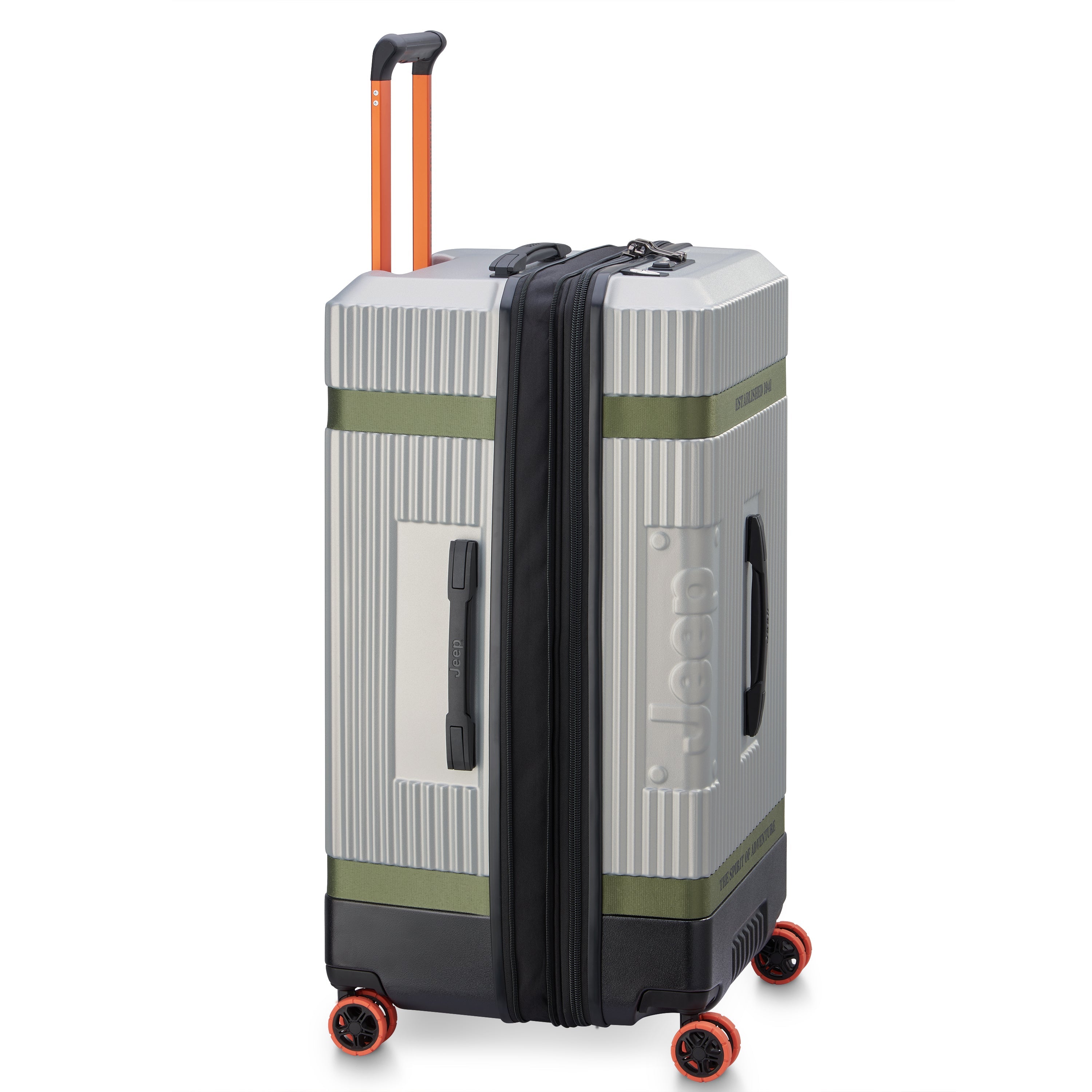 JH001A| Valise Trunk Soute Extensible 81 CM ARGENT