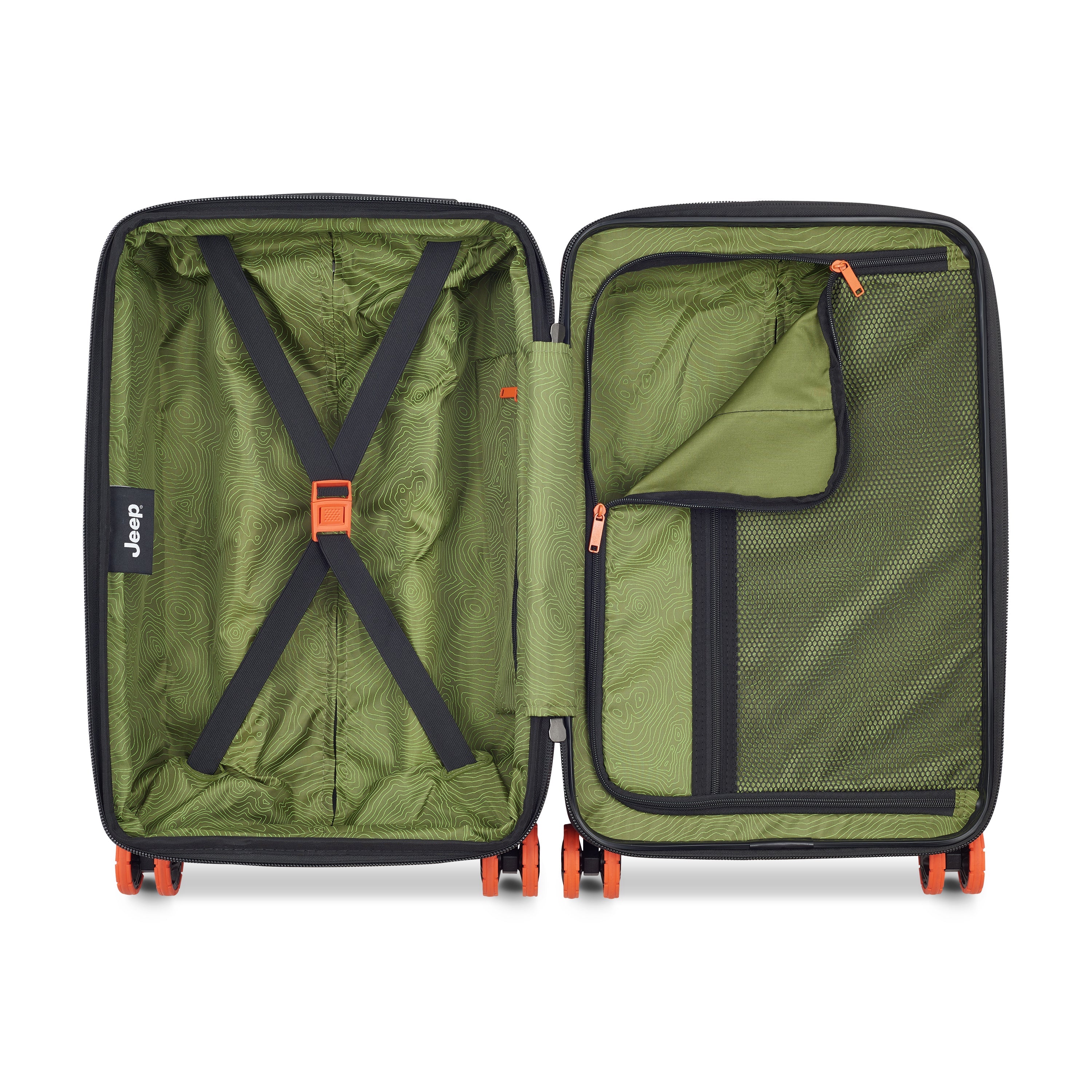 JH002B| Valise Cabine Extensible 55 CM PIMENT