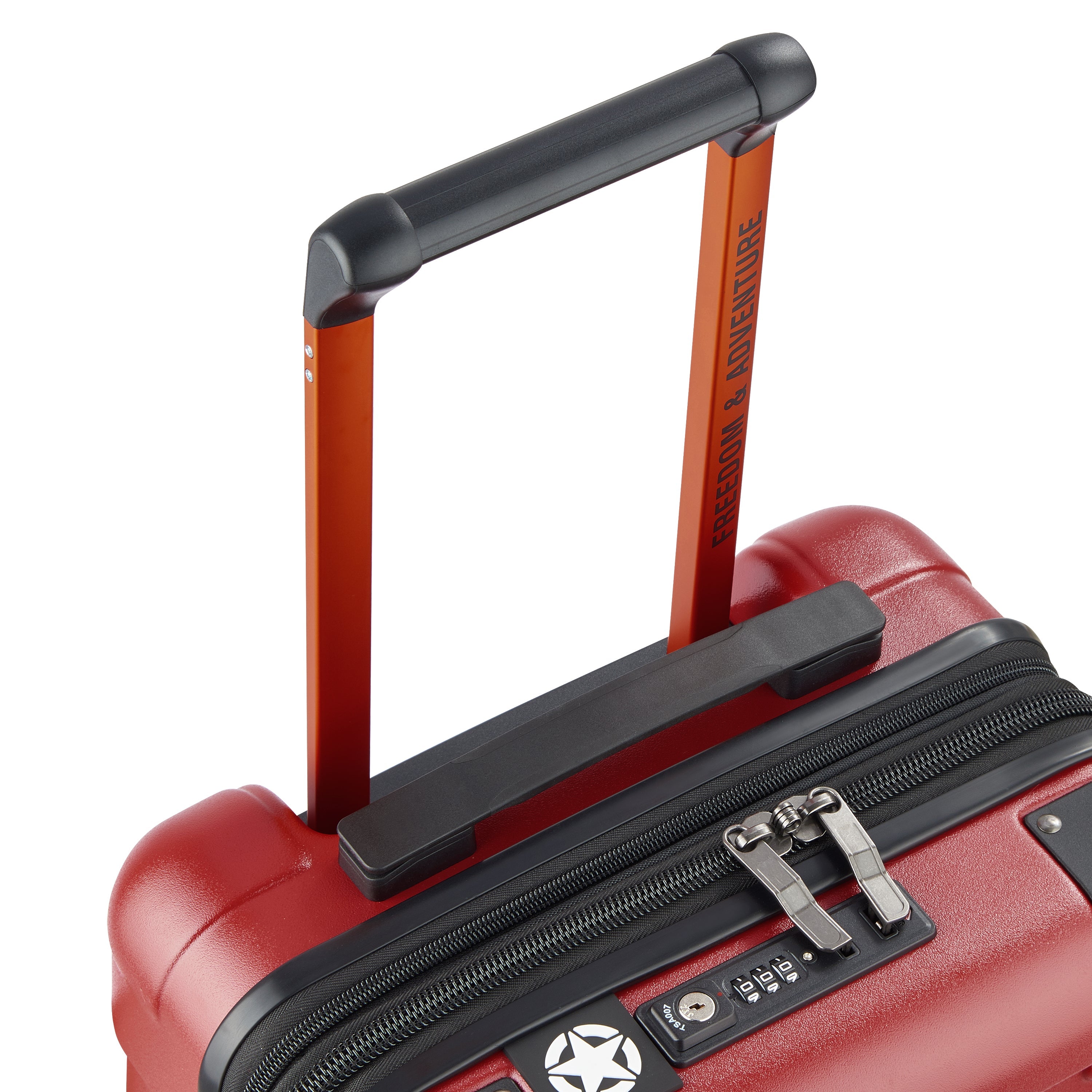 JH002B| Valise Cabine Extensible 55 CM PIMENT