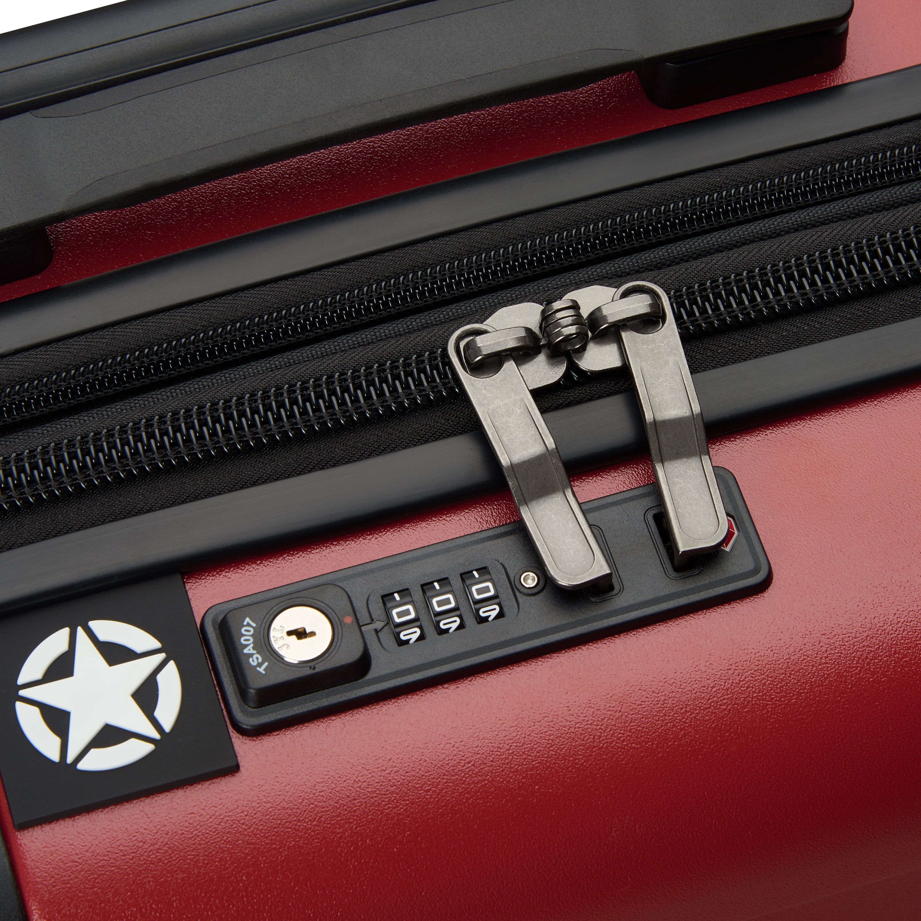JH002B| Valise Cabine Extensible 55 CM PIMENT