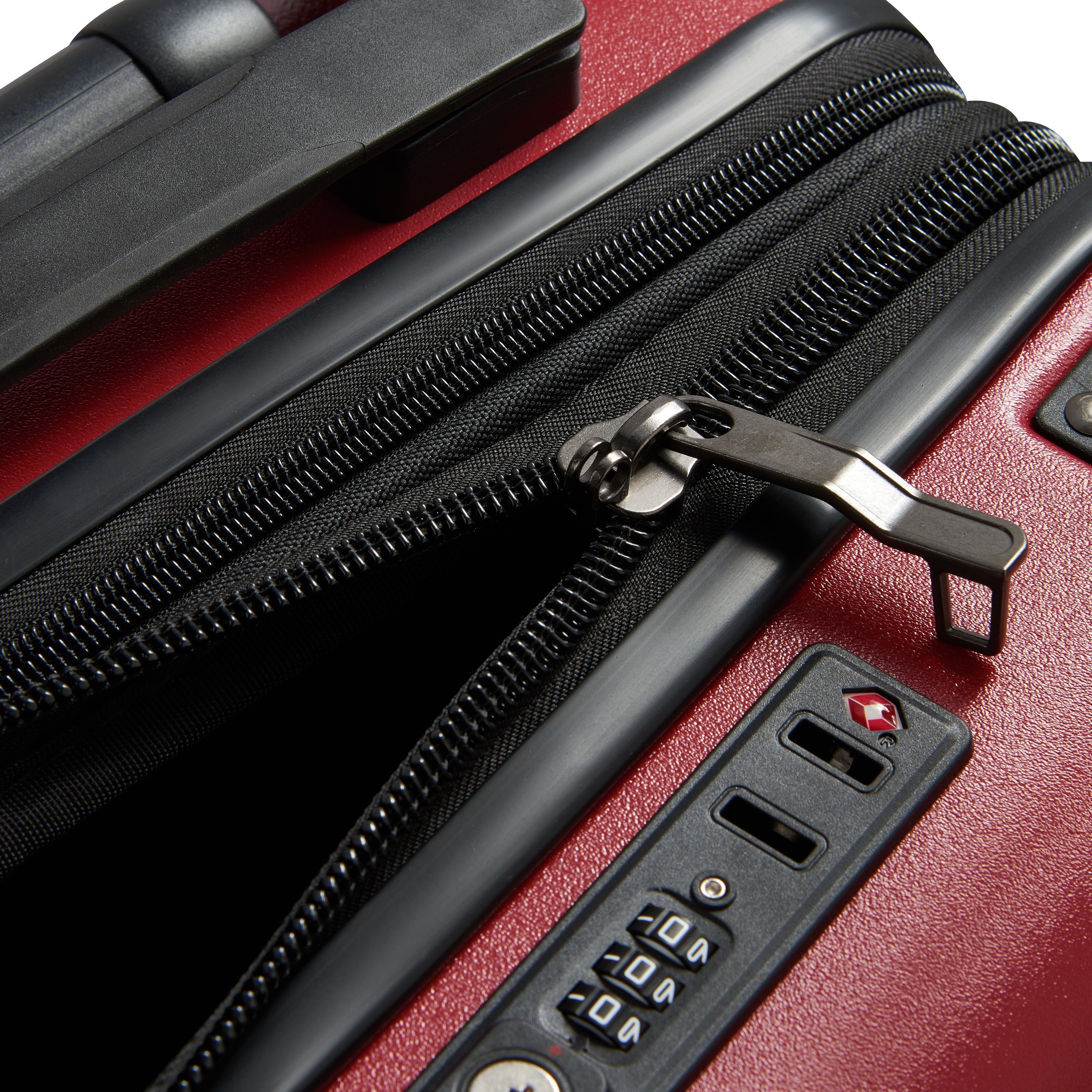 JH002B| Valise Cabine Extensible 55 CM PIMENT