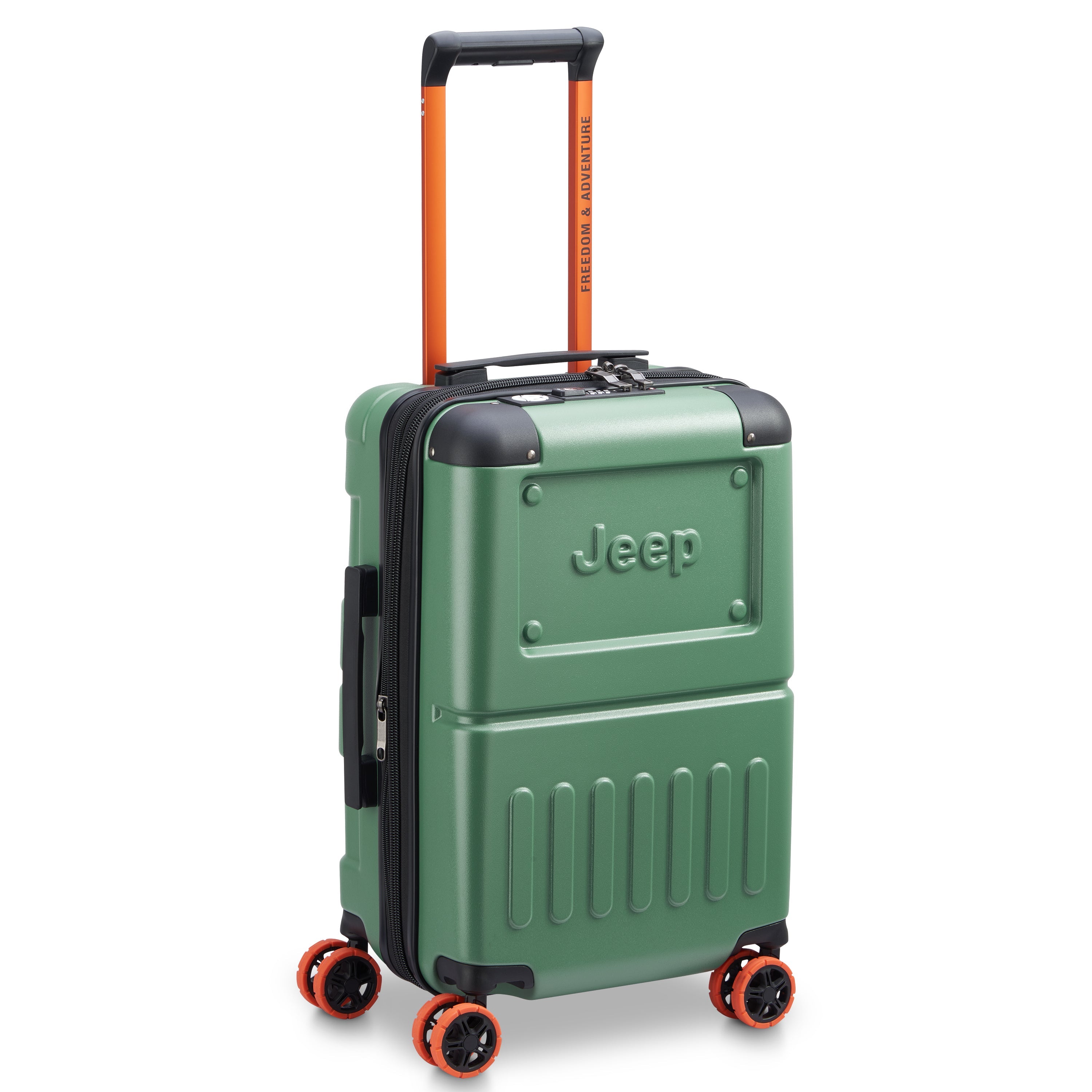 JH002B| Valise Cabine Extensible 55 CM VERT ORME