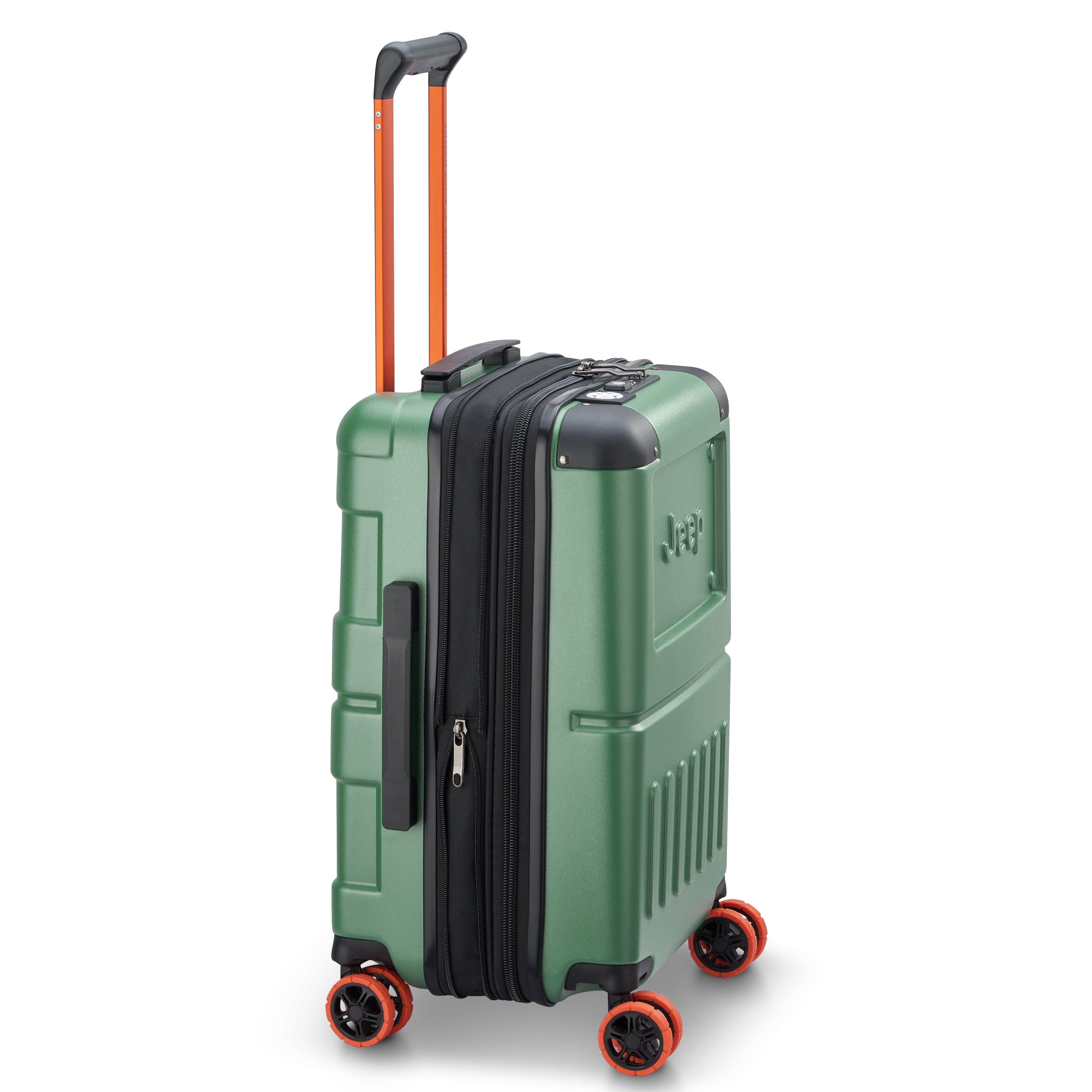 JH002B| Valise Cabine Extensible 55 CM VERT ORME