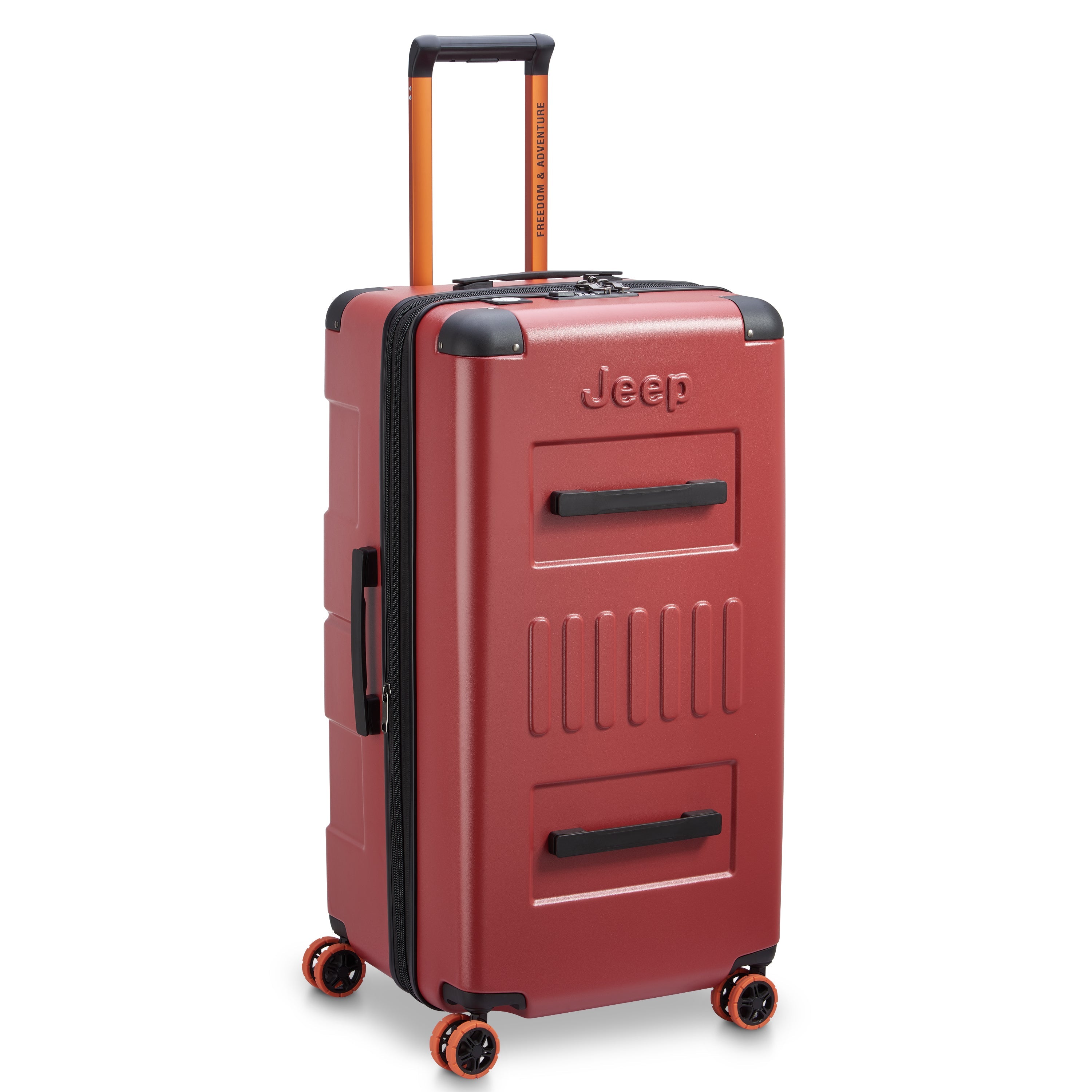 JH002B| Valise Trunk Soute Extensible 81 CM PIMENT