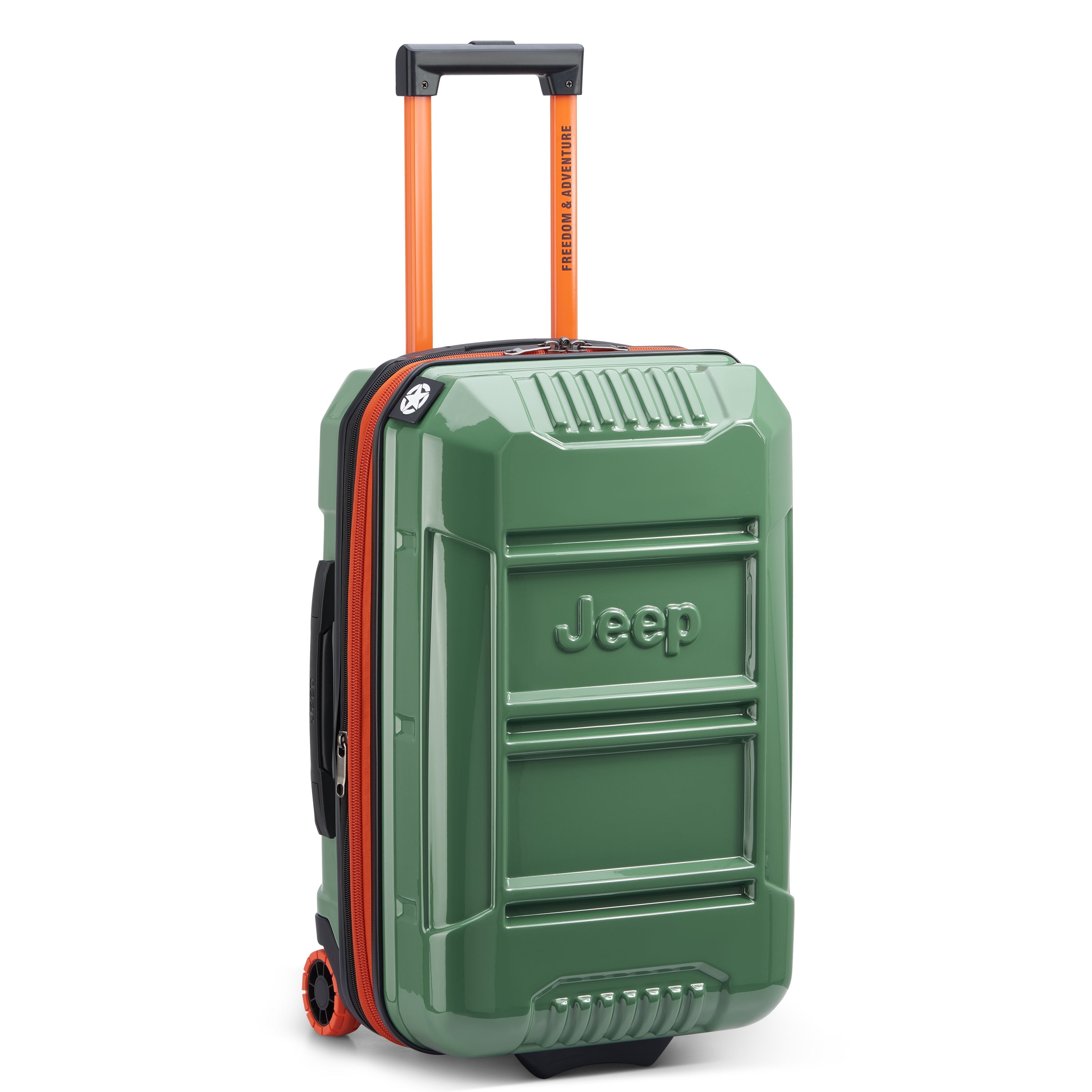 JH003B| Valise 2 roues Cabine Extensible 58 CM VERT ORME