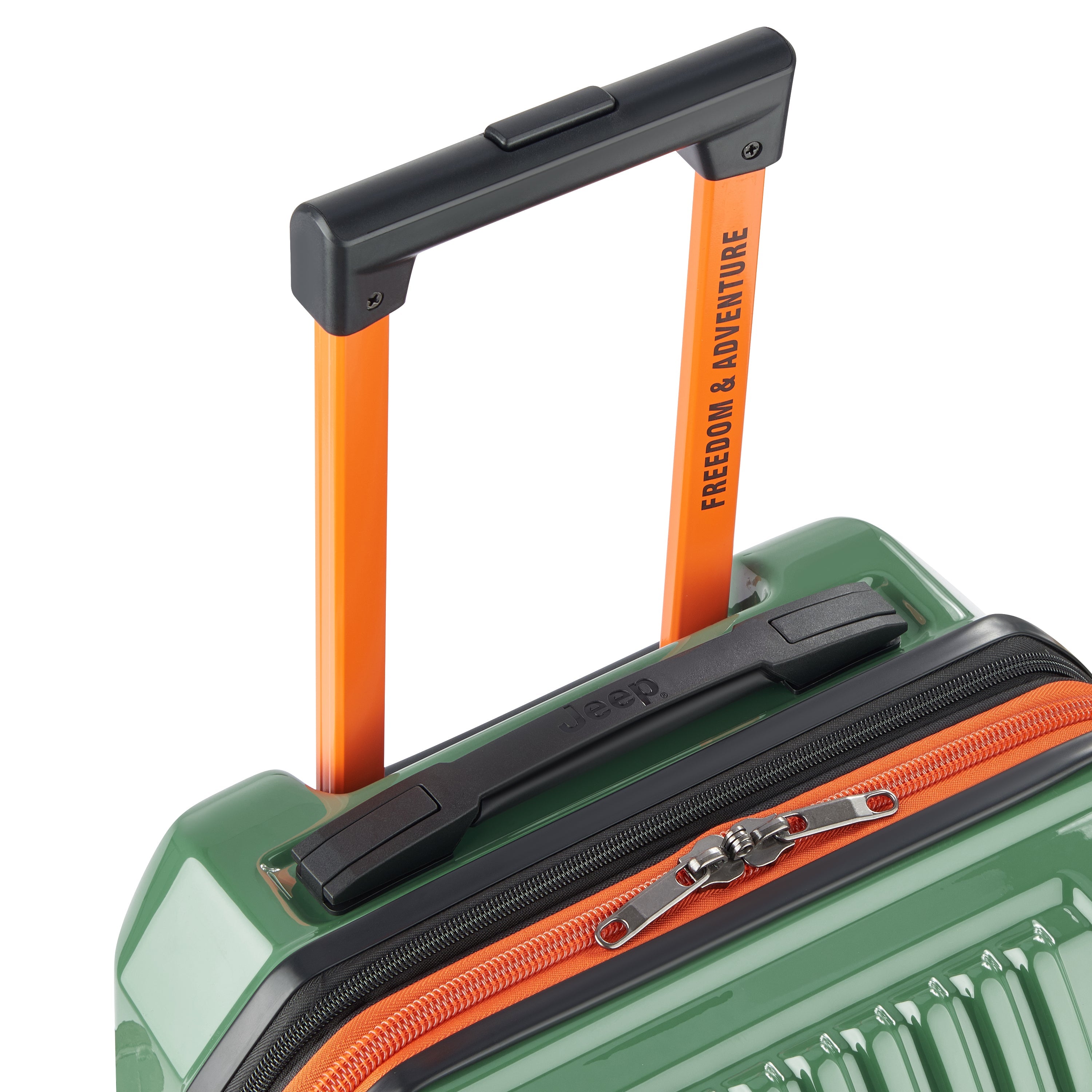 JH003B| Valise 2 roues Cabine Extensible 58 CM VERT ORME