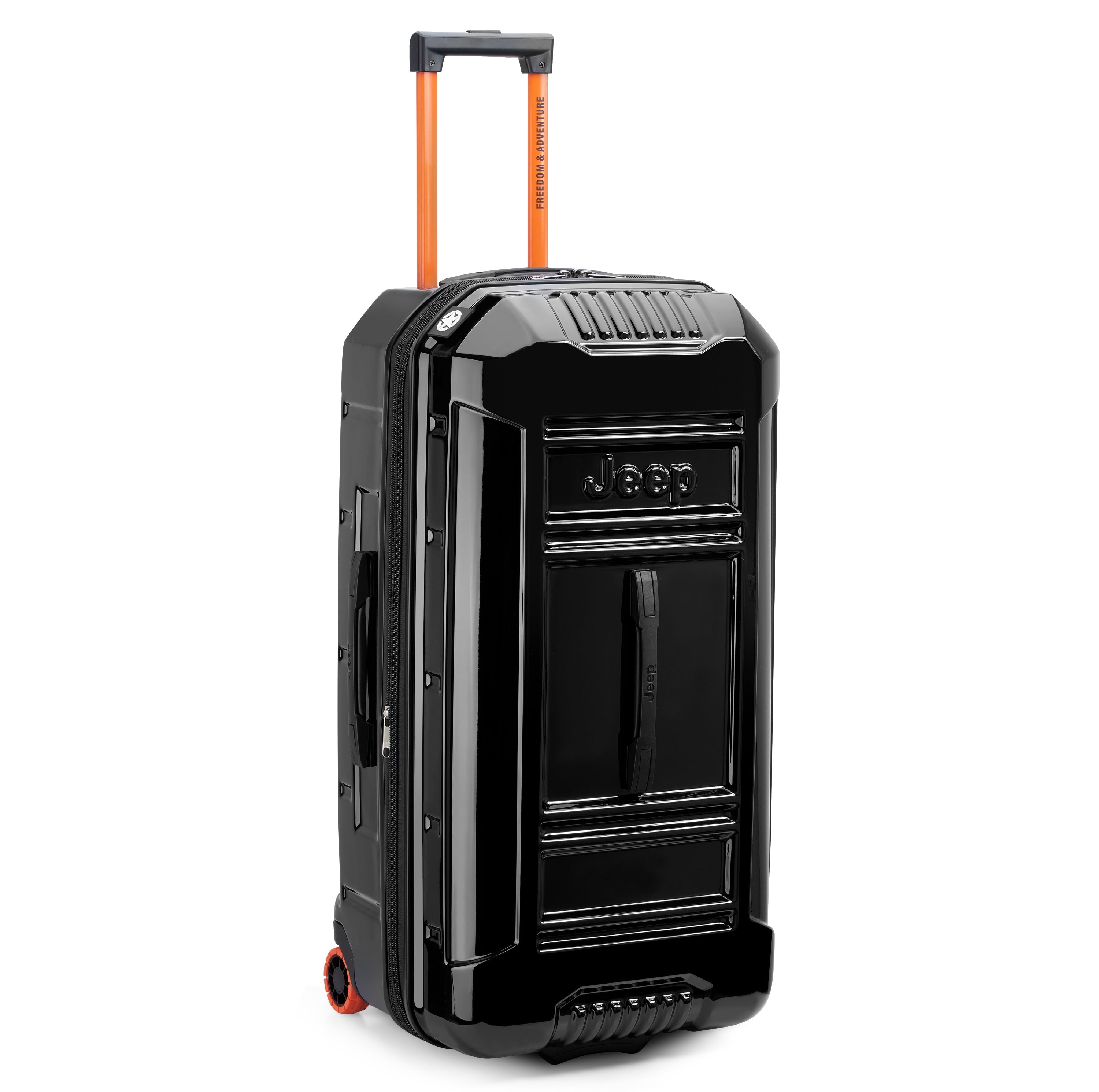 JH003B | 32-Inch 2-Wheeled Expandable Check-In Suitcase, Black