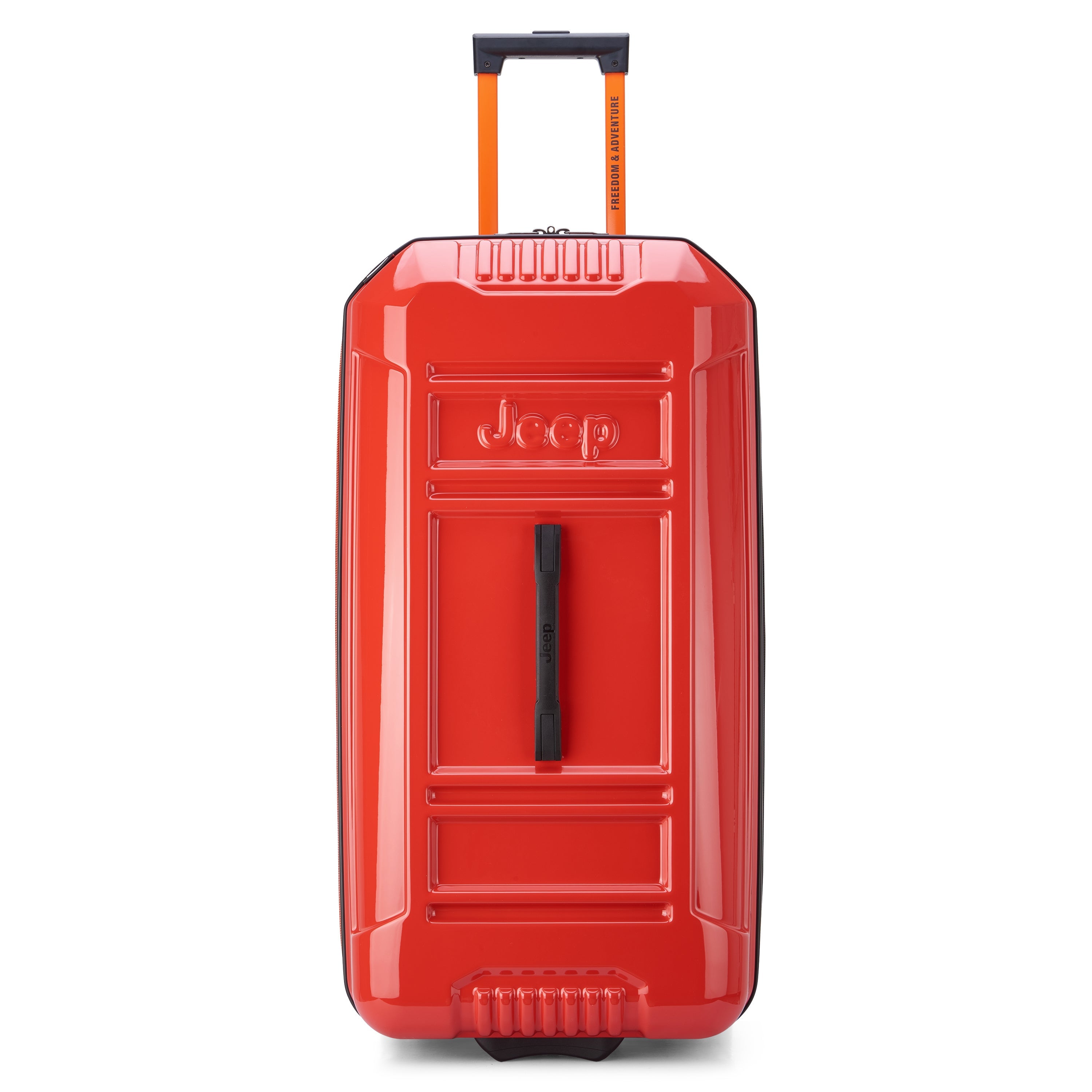 JH003B | 32-Inch 2-Wheeled Expandable Check-In Suitcase, Tomato