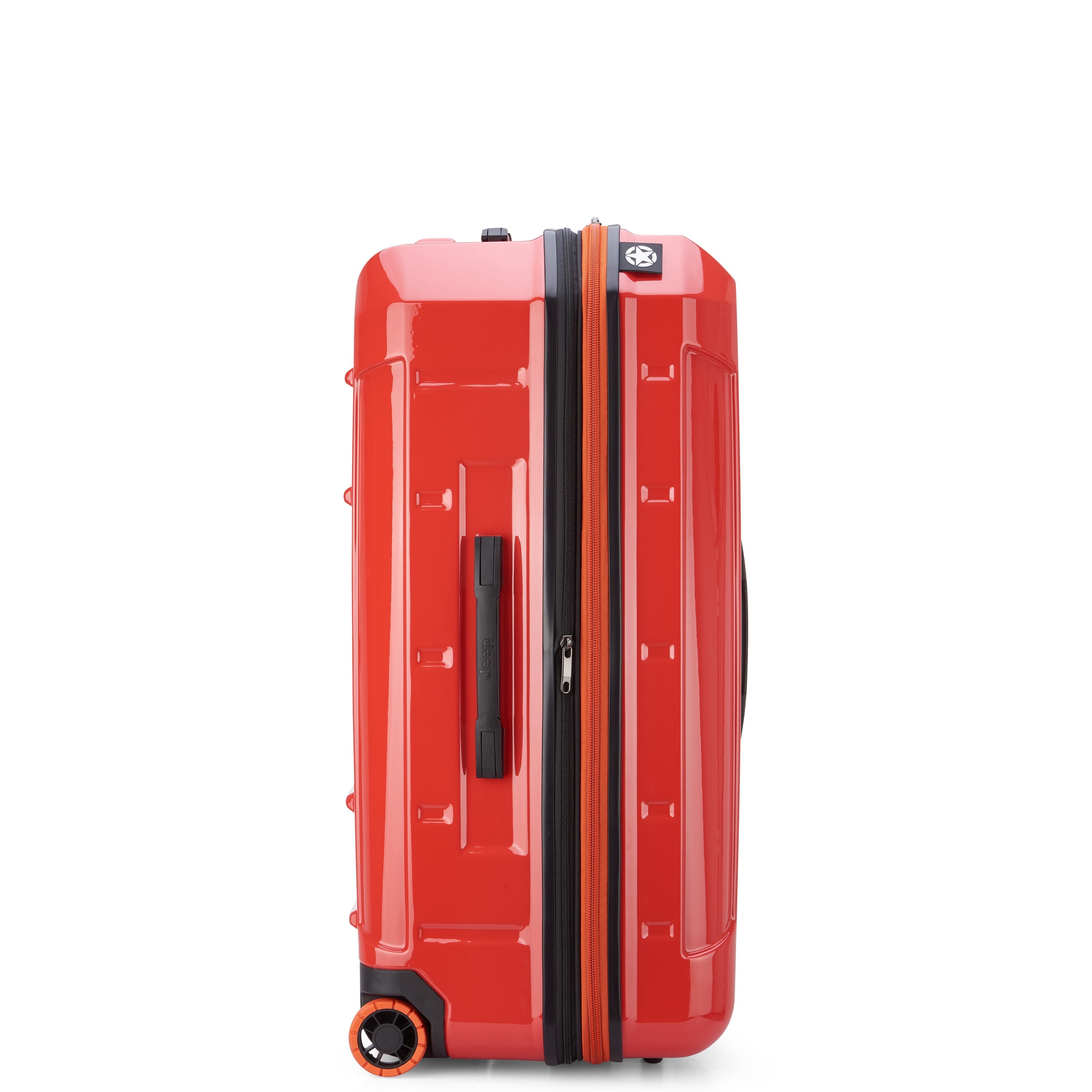 JH003B | 32-Inch 2-Wheeled Expandable Check-In Suitcase, Tomato