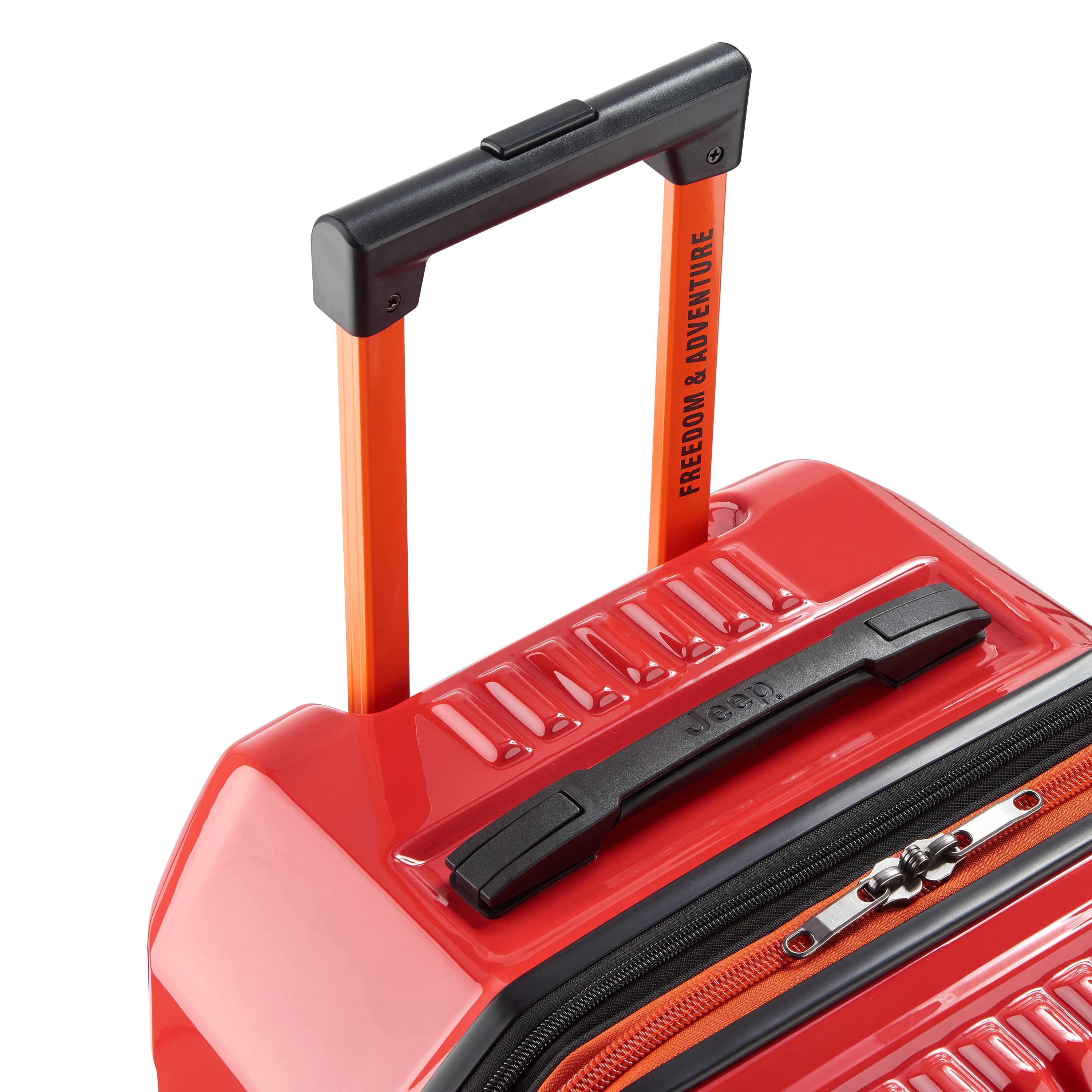 JH003B | 32-Inch 2-Wheeled Expandable Check-In Suitcase, Tomato