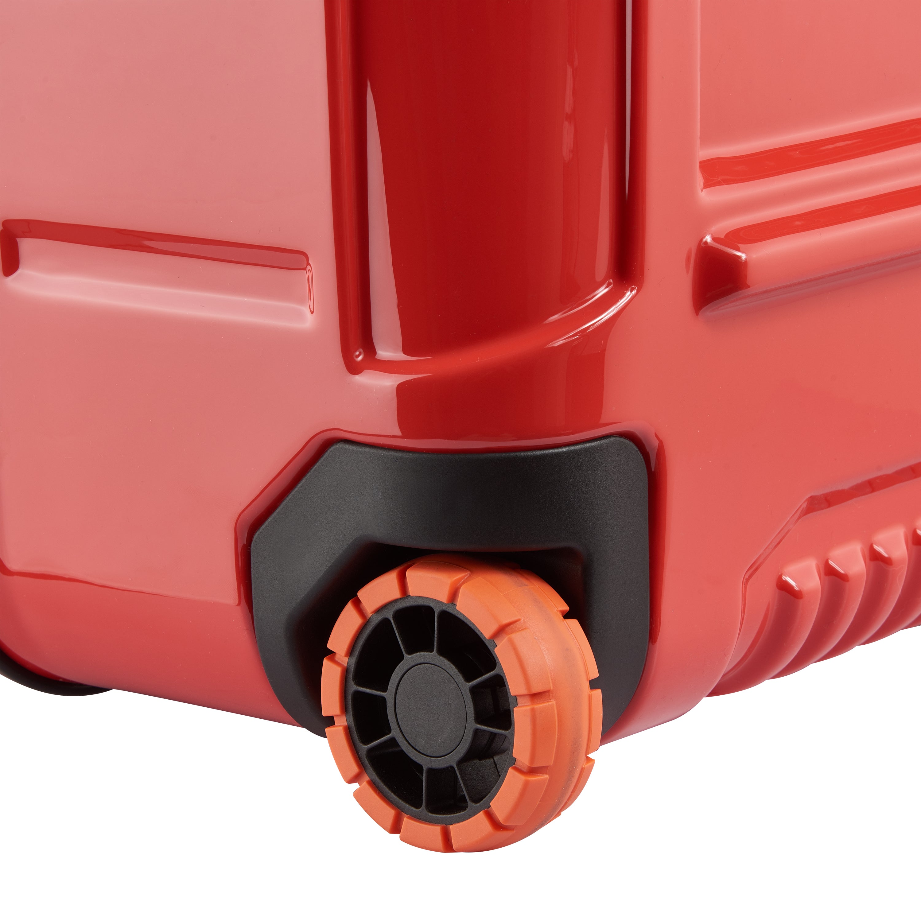 JH003B | 32-Inch 2-Wheeled Expandable Check-In Suitcase, Tomato