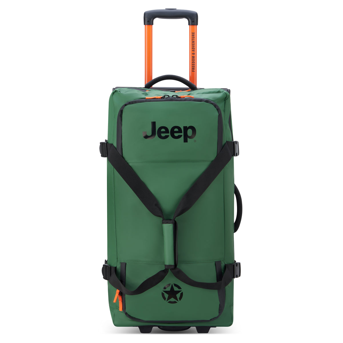 JS005A| Sac de Voyage 2 roues 81 CM VERT ORME