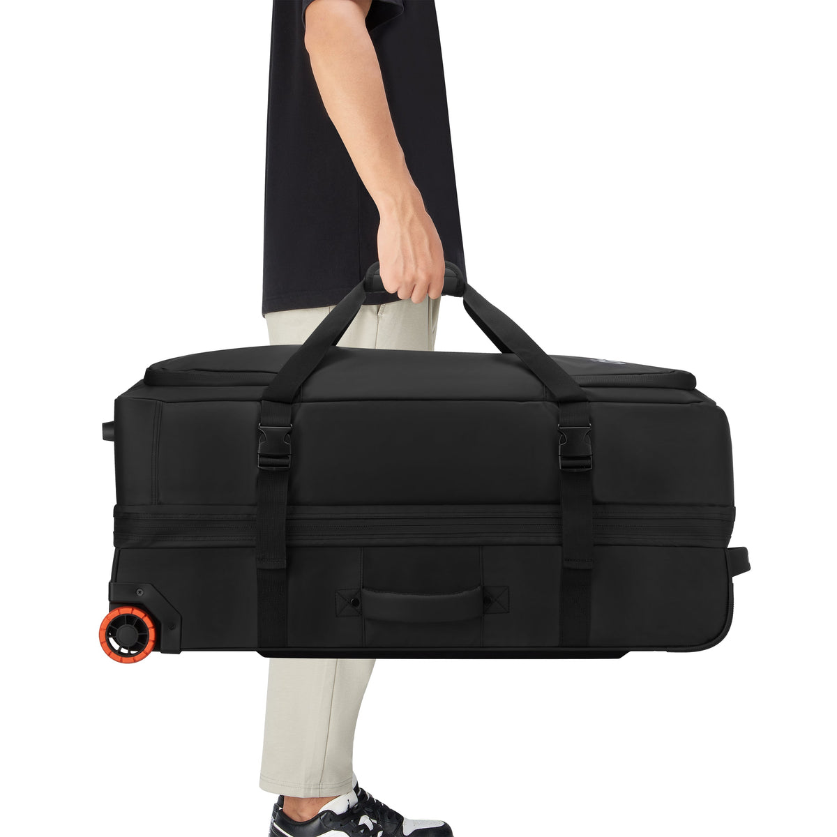 JS005A| Sac de Voyage 2 roues 81 CM NOIR