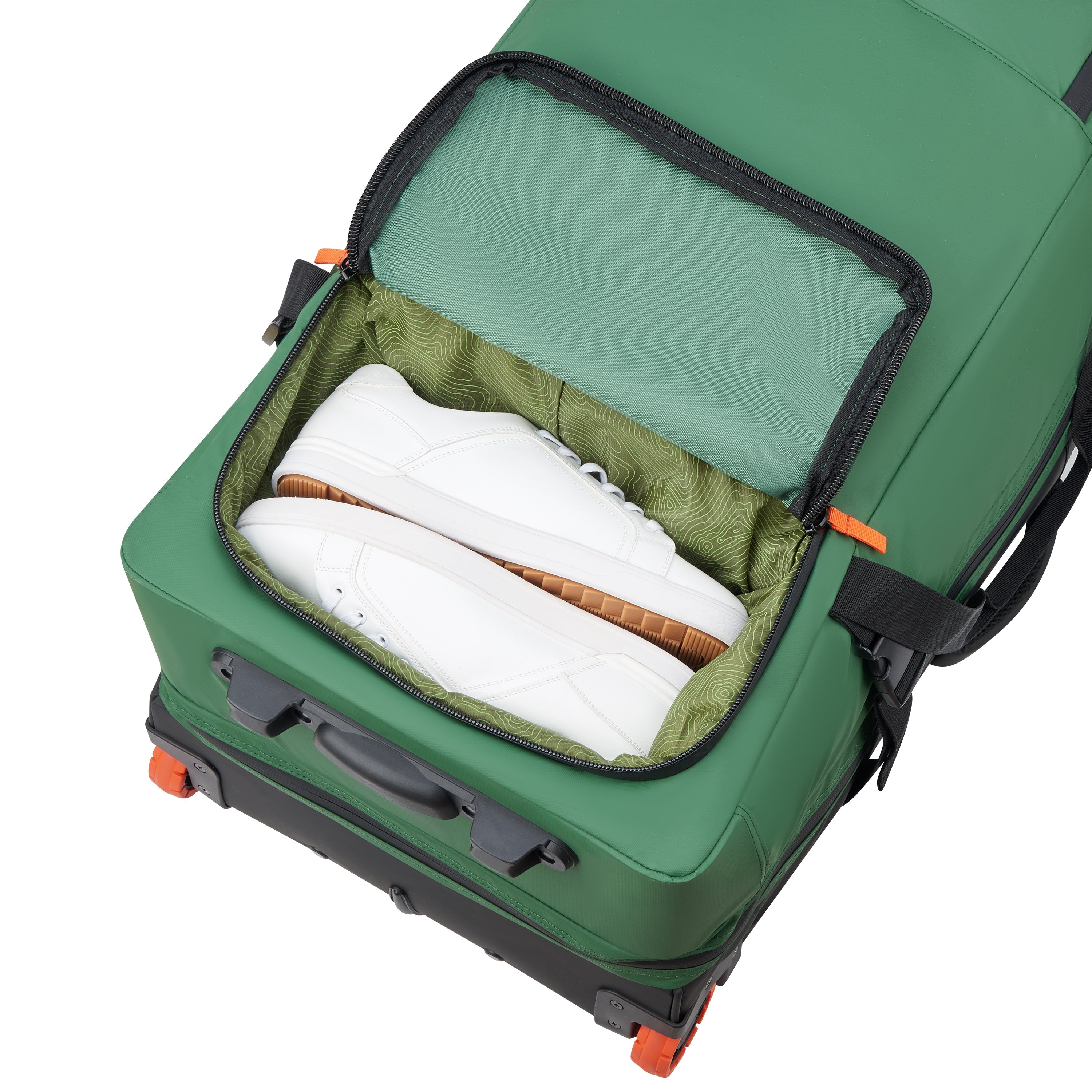 JS005A| Sac de Voyage 2 roues 81 CM VERT ORME