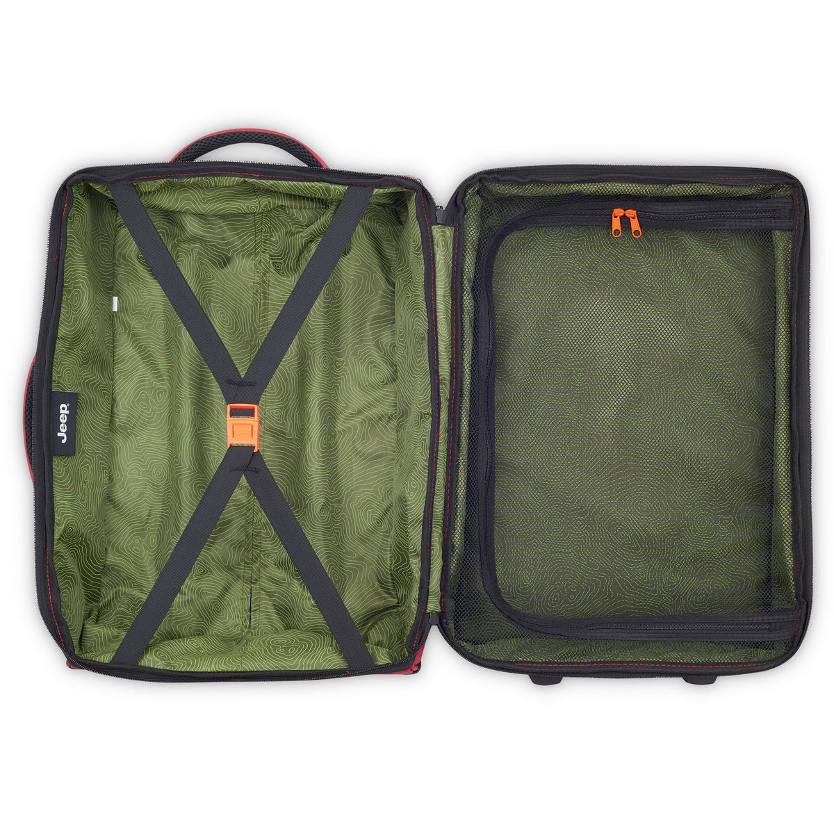 JS006B| Sac de Voyage 2 roues 50 CM TOMATE