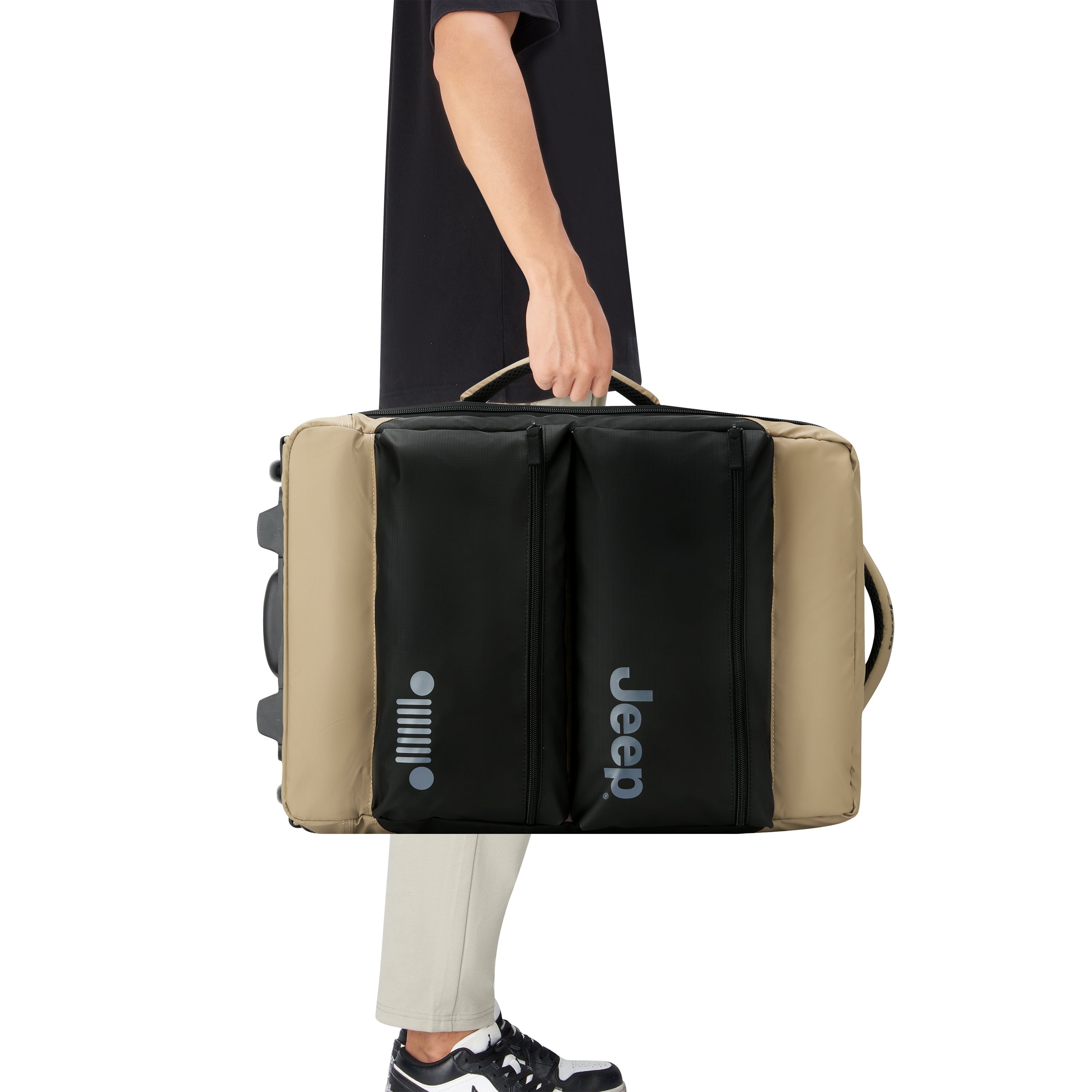 JS006B| Sac de Voyage 2 roues 50 CM SABLE CHAUD