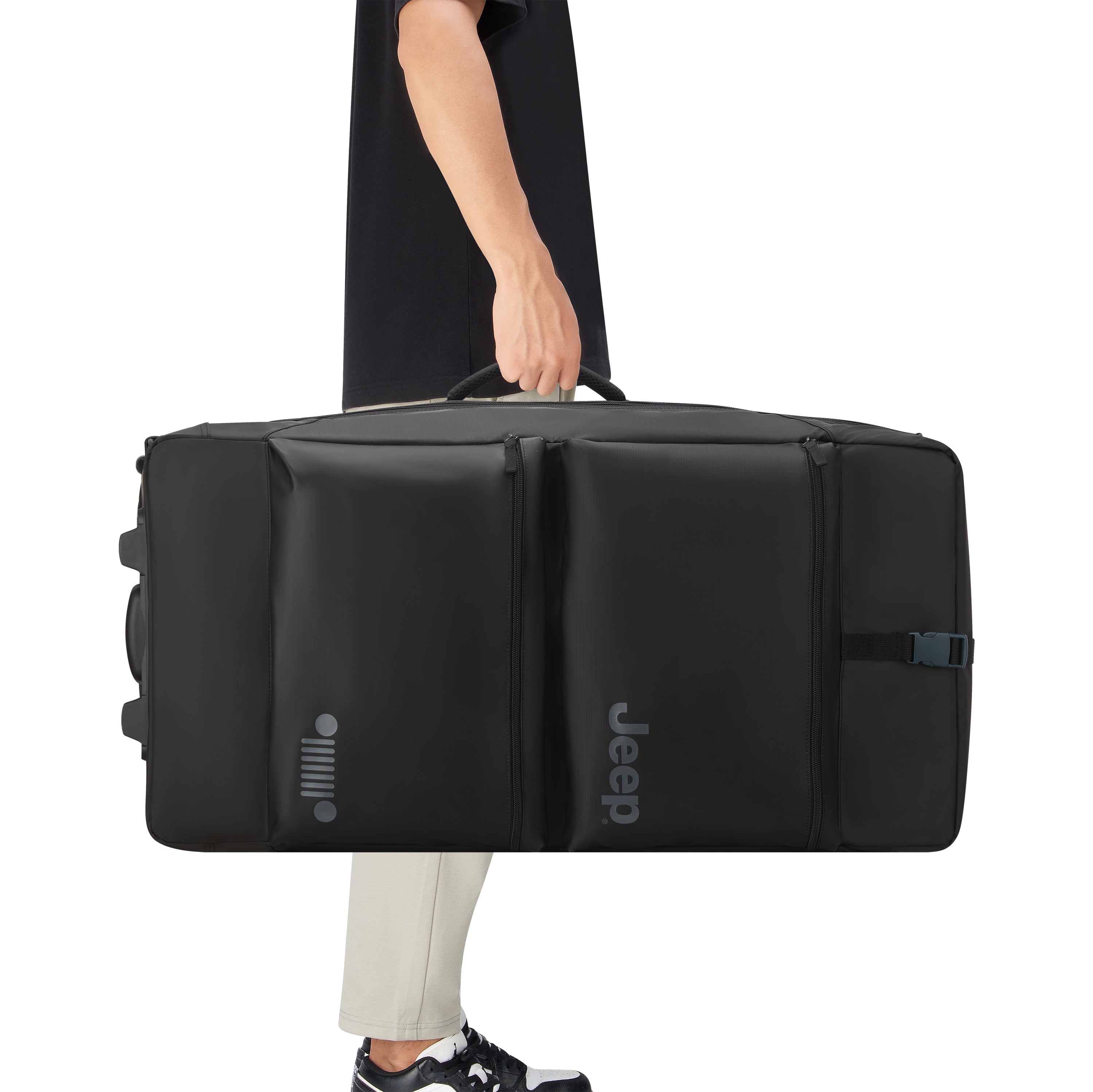 JS006B| Sac de Voyage 2 roues 81 CM NOIR