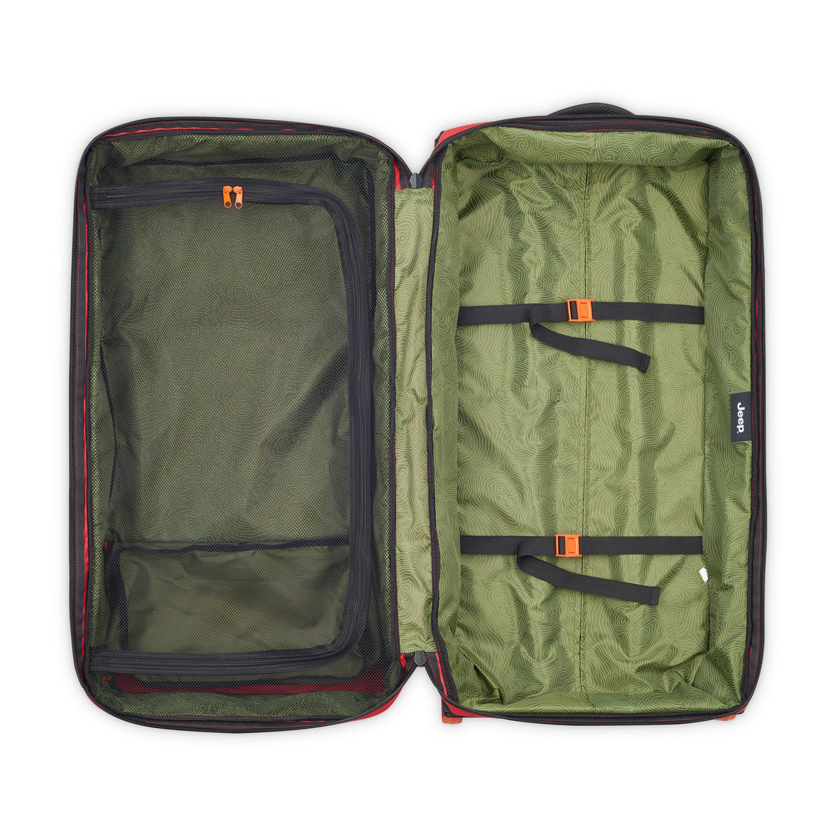 JS006B| Sac de Voyage 2 roues 81 CM TOMATE