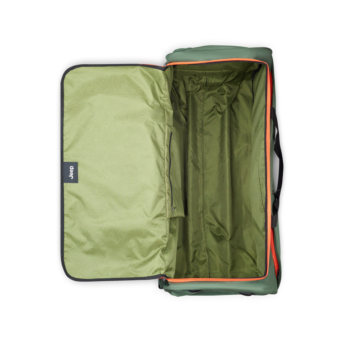 JS009D | 29-Inch 2-Wheeled Duffel Bag, Green