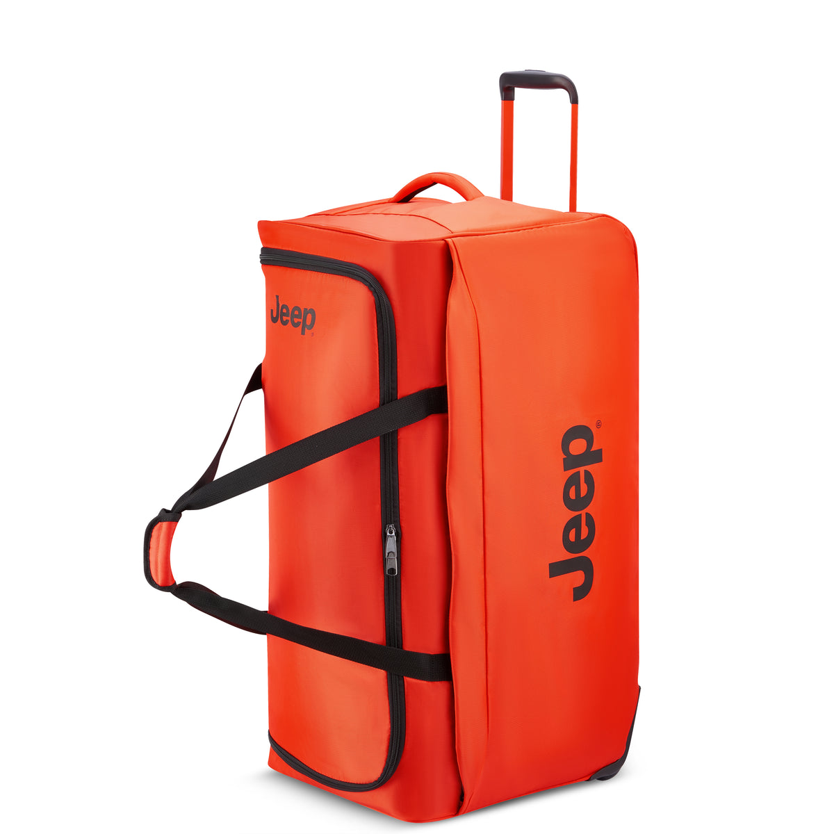 JS009D | 32-Inch 2-Wheeled Duffel Bag, Orange