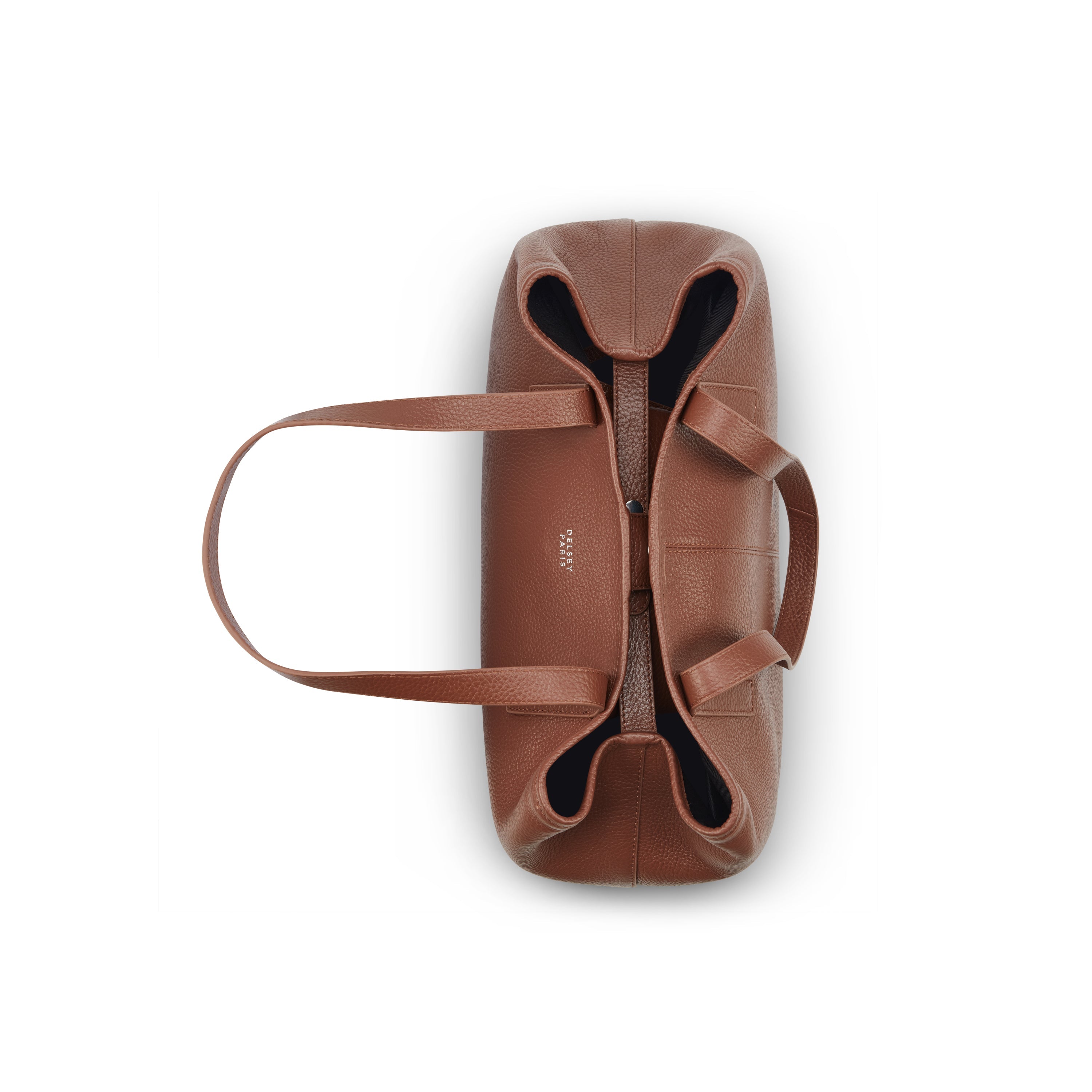 LE CUIR GRAINE |  Leather Tote Bag, Cognac