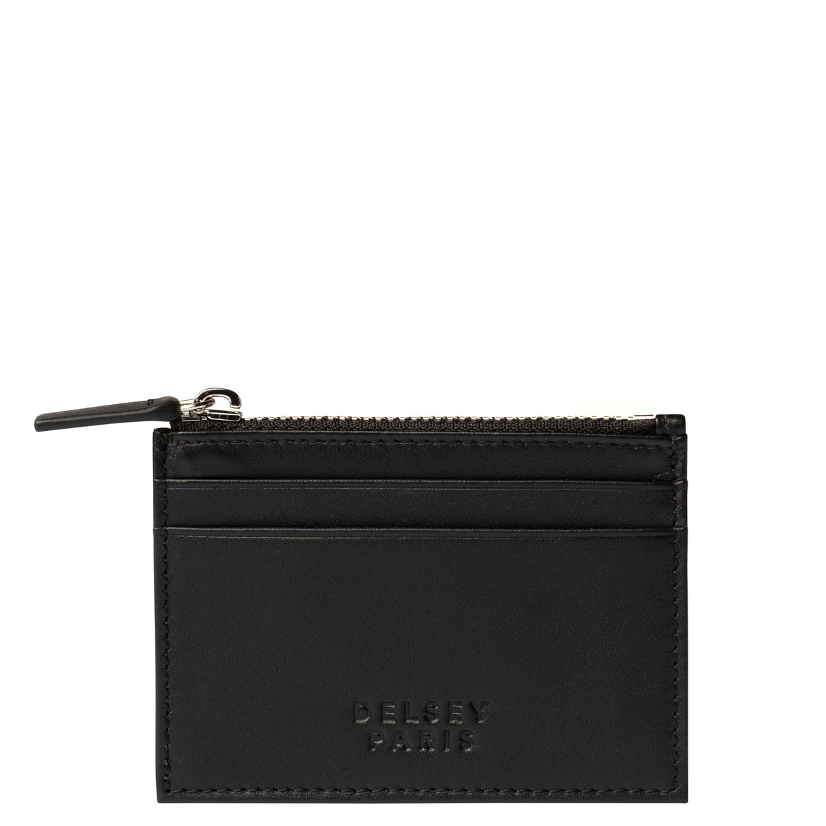 LE CUIR LISSE | Leather Coin Purse, Black