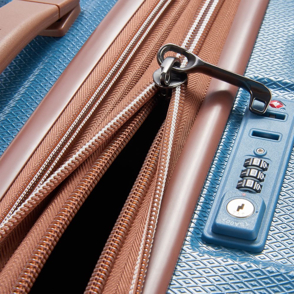 CARROUSEL | 30-Inch Expandable Check-In Suitcase, Ultramarine blue