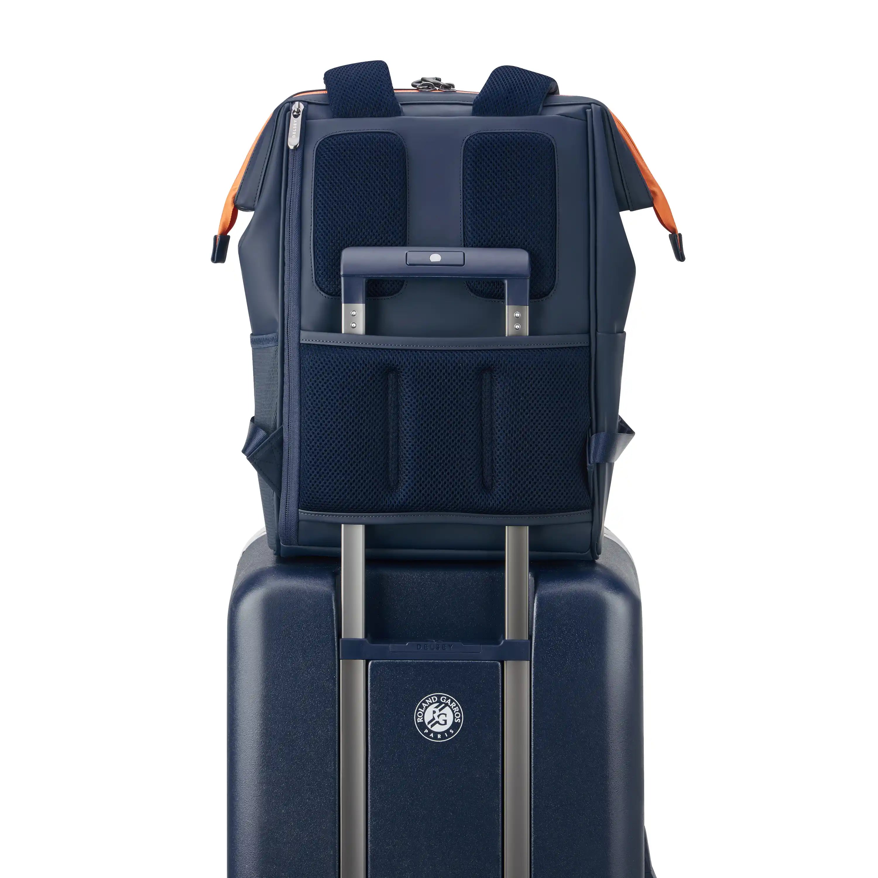 TURENNE SOFT |  14-Inch Laptop Backpack - Roland Garros Edition, Navy blue