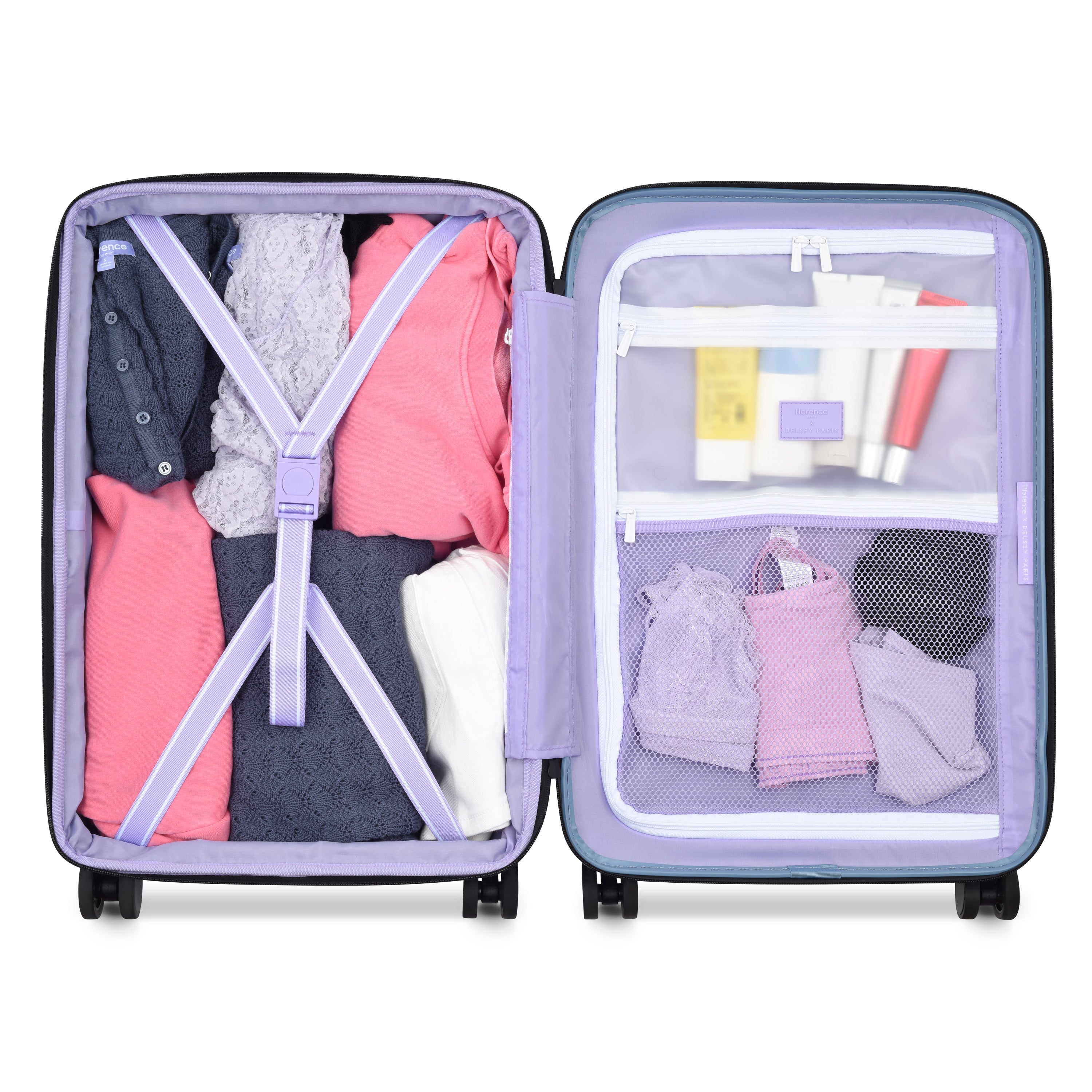SPIN ME AWAY | 23-Inch Carry-On Suitcase, Zinc blue