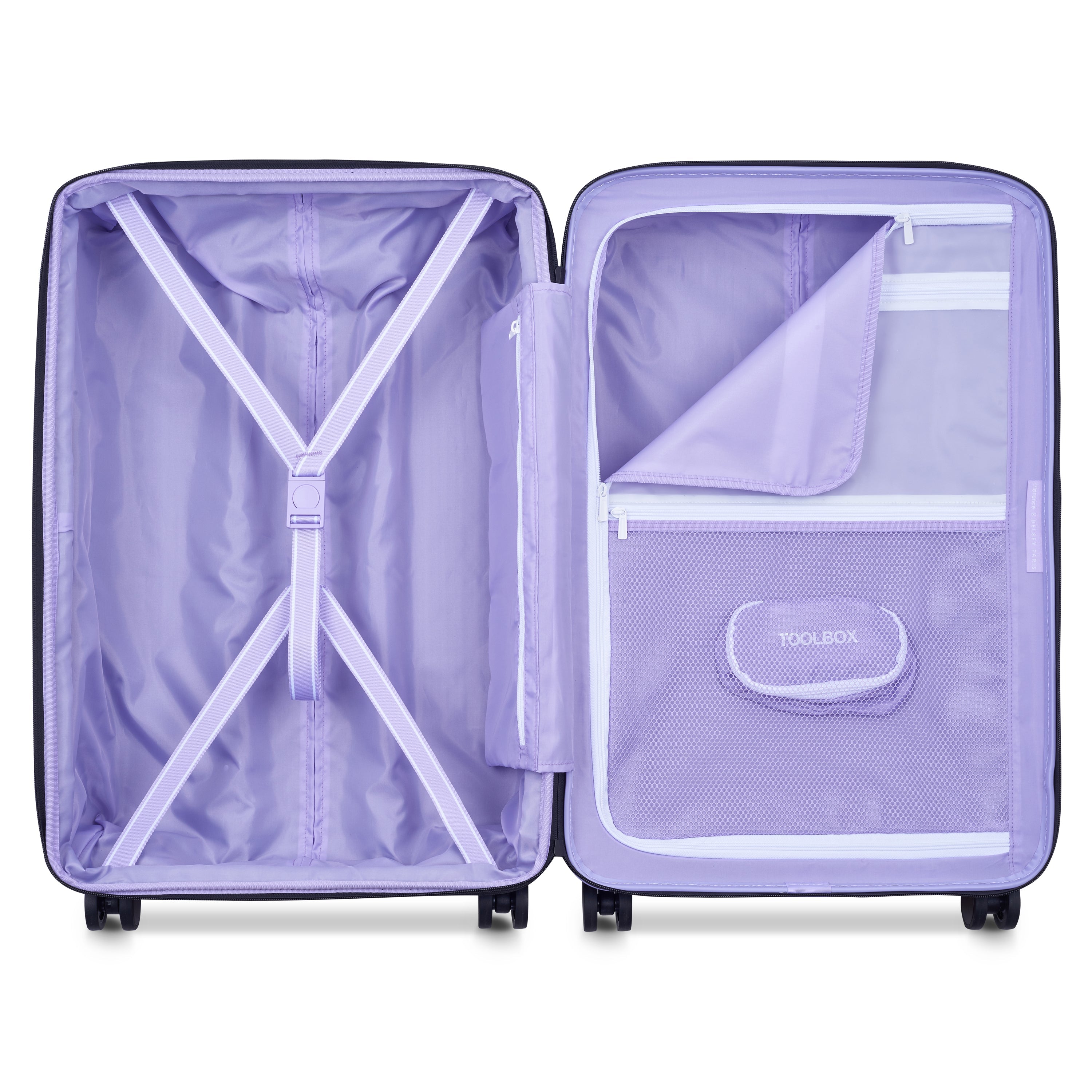 SPIN ME AWAY Valise Soute 68 CM LAVANDE