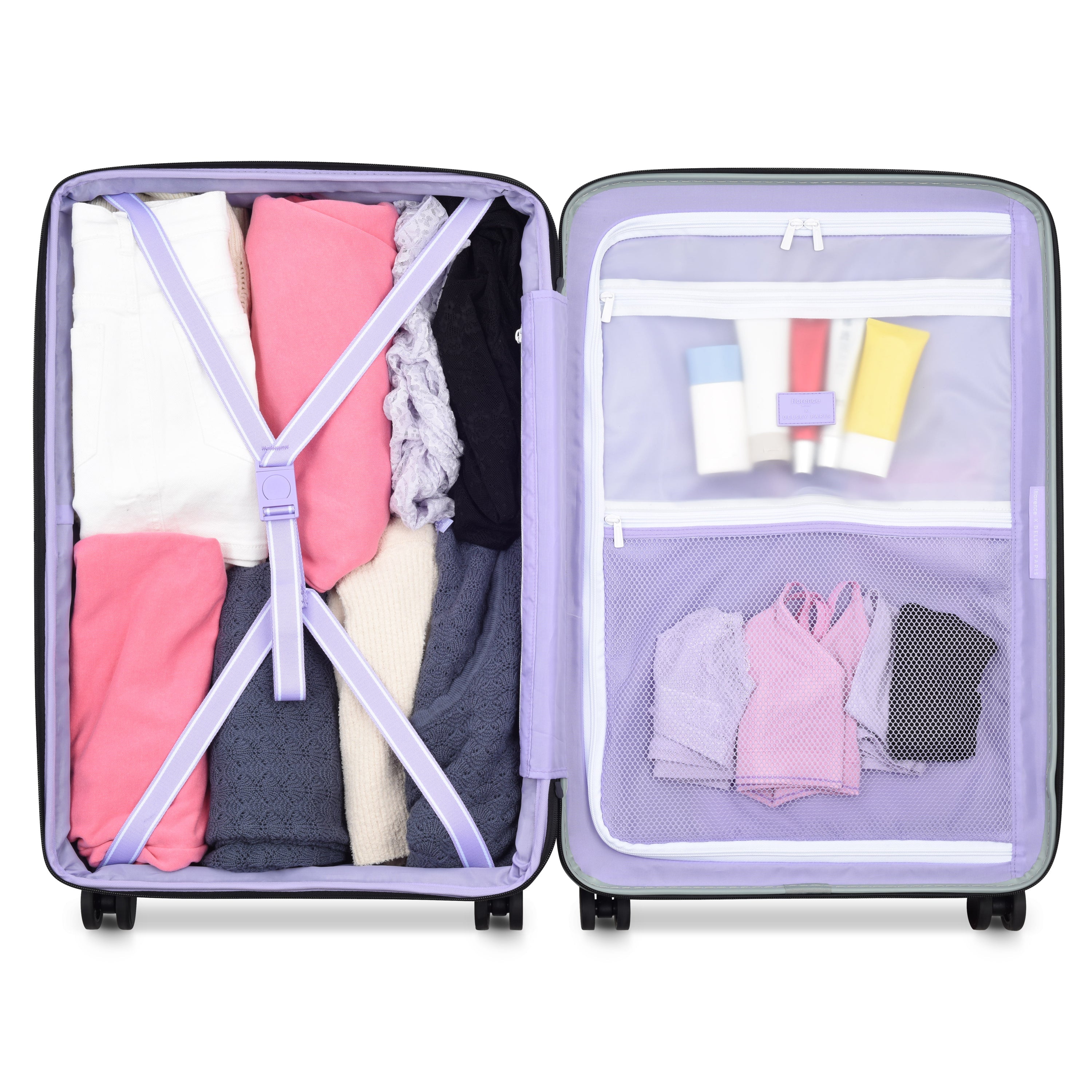 SPIN ME AWAY | 27-Inch Check-In Suitcase, Sage green