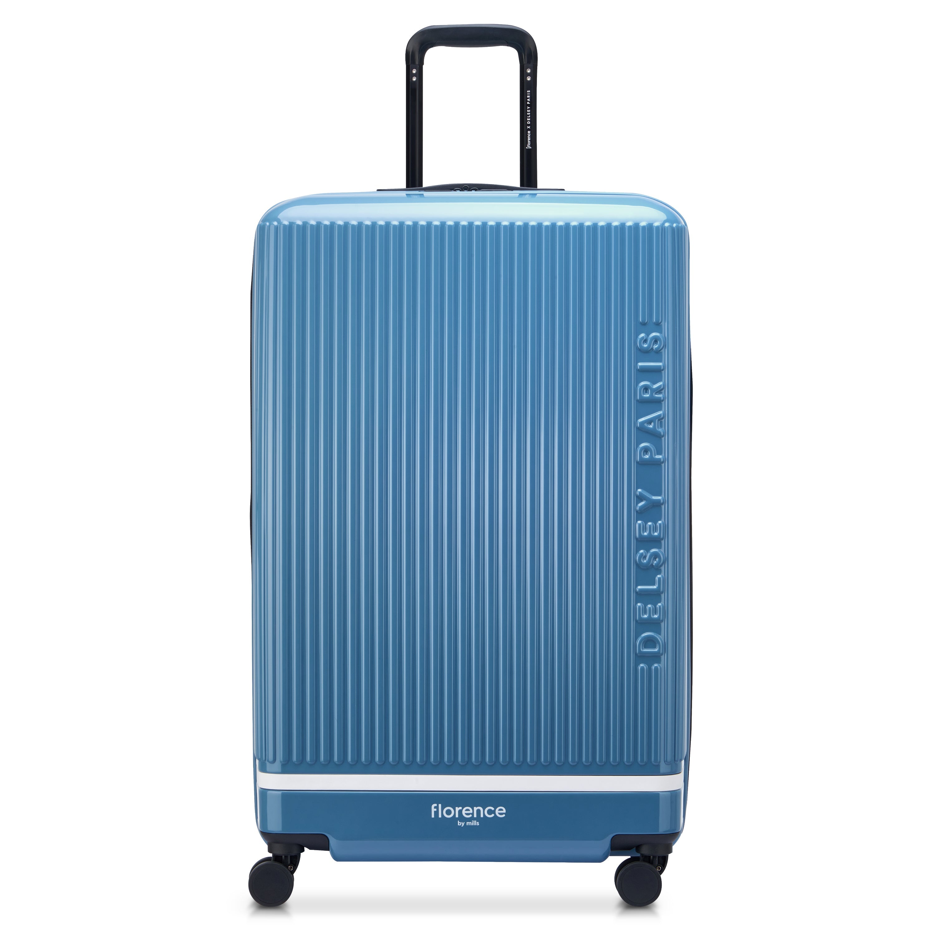 SPIN ME AWAY | 31-Inch Check-In Suitcase, Zinc blue