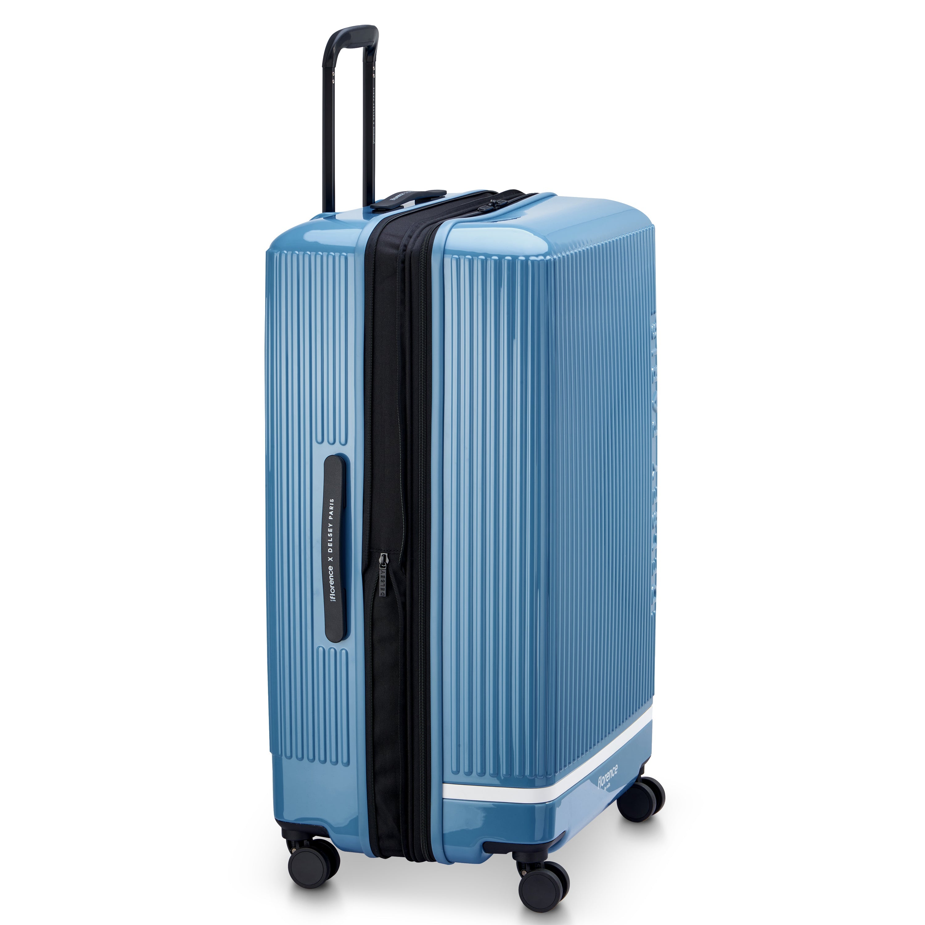 SPIN ME AWAY | 31-Inch Check-In Suitcase, Zinc blue