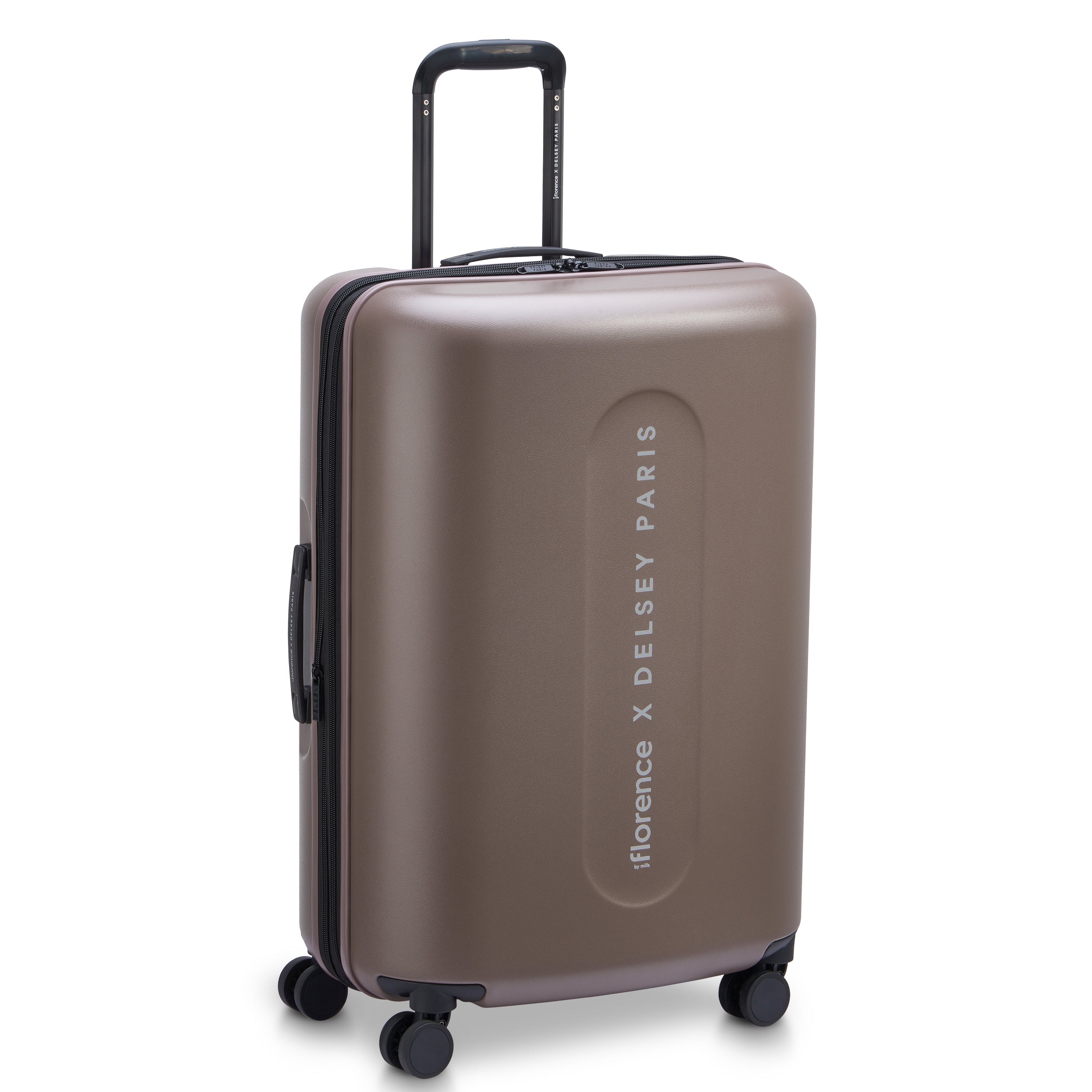 CATCH FLIGHTS Valise Soute 68 CM MARRON GLACE