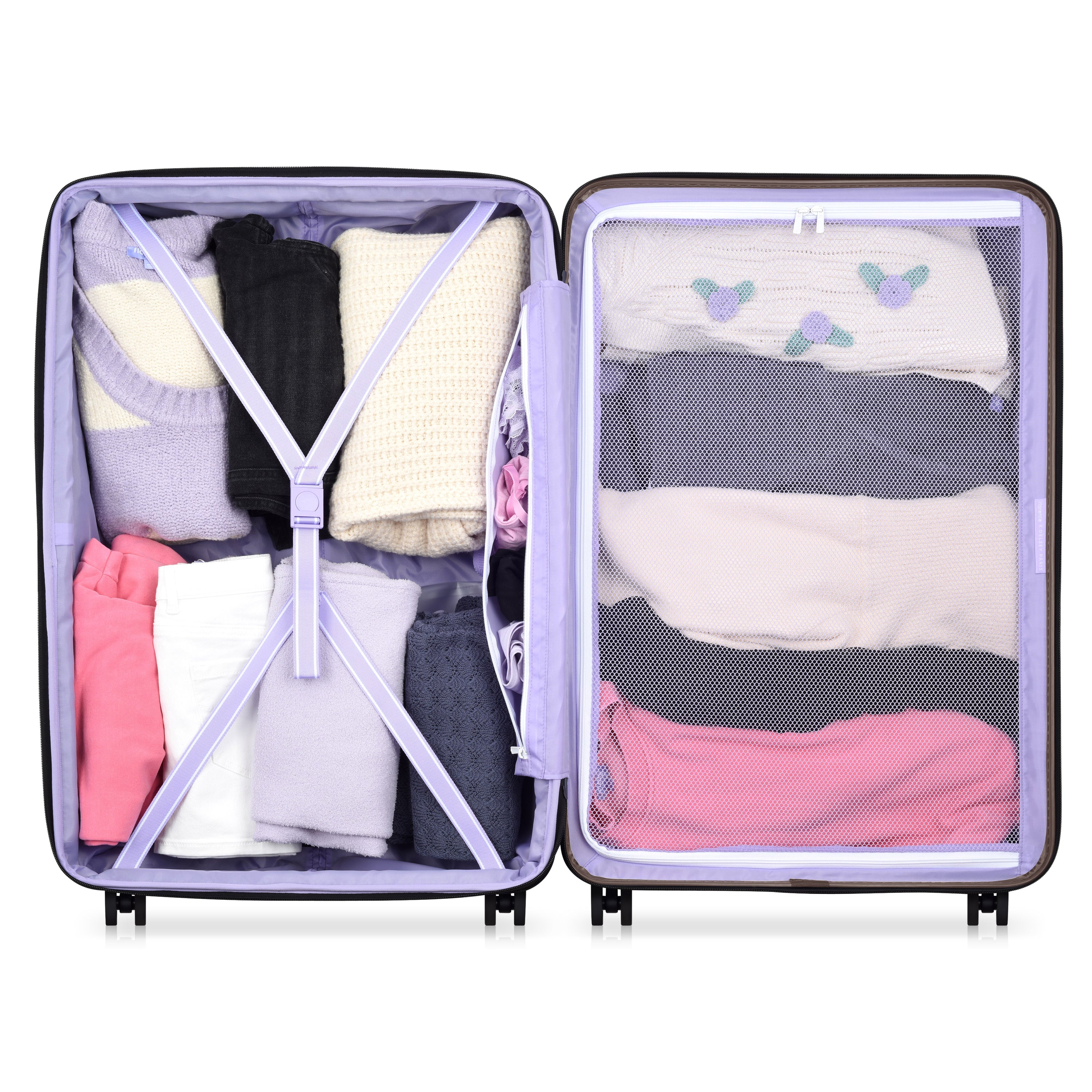 CATCH FLIGHTS Valise Soute 78 CM MARRON GLACE