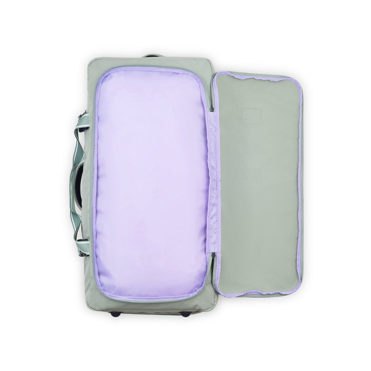 ON A ROLL Sac de Voyage 2 roues 71 CM VERT SAUGE