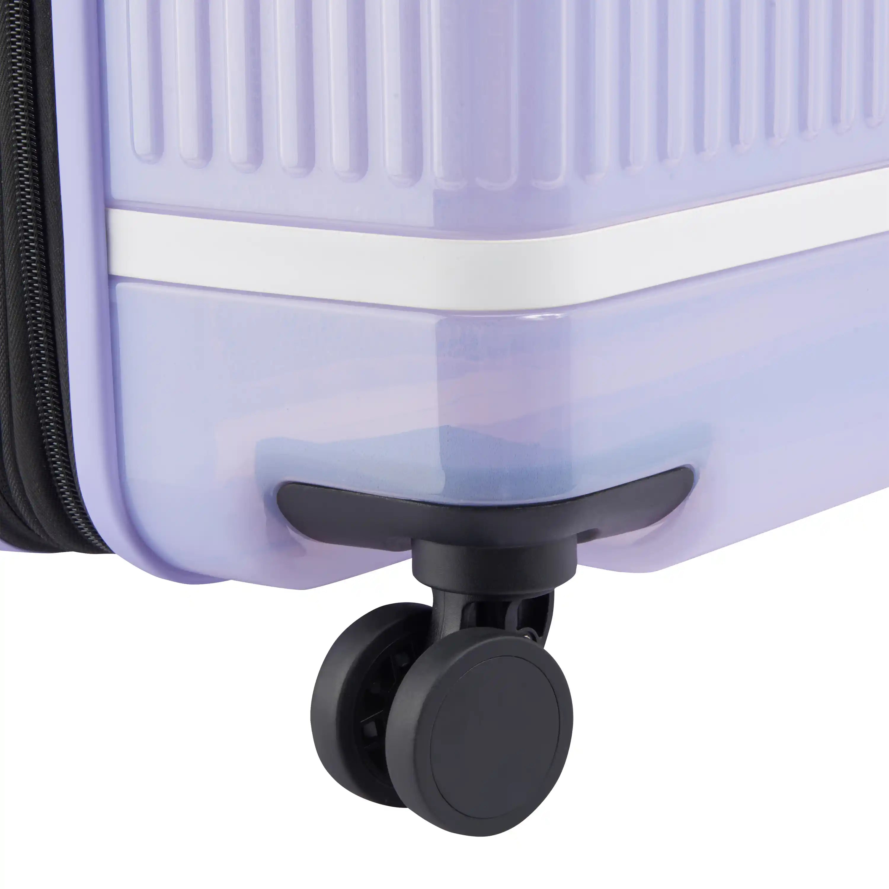 GOTTA GLOW | 31-Inch Check-In Suitcase, Translucent purple