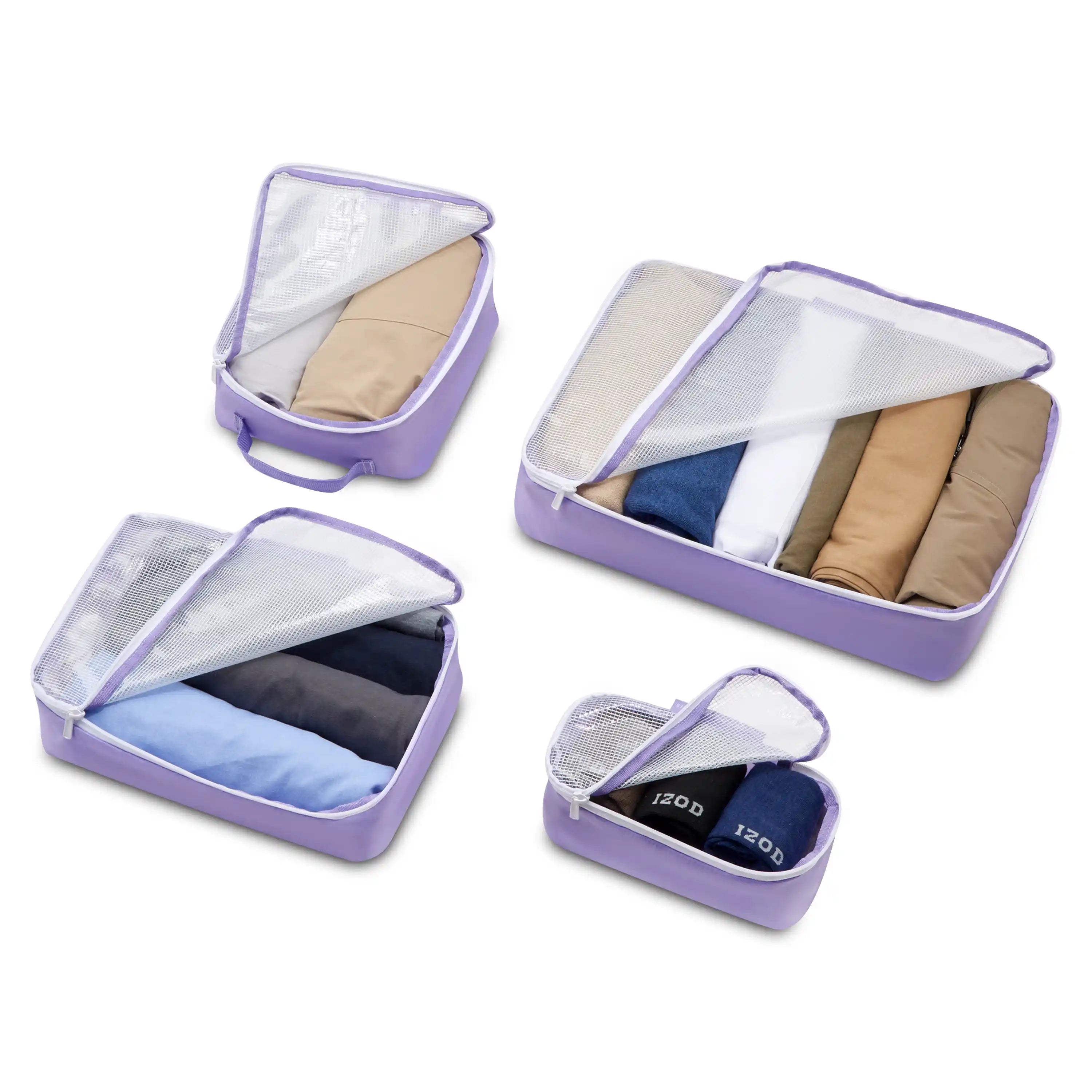 NO DRAMA Packing Cube Set, Lavender