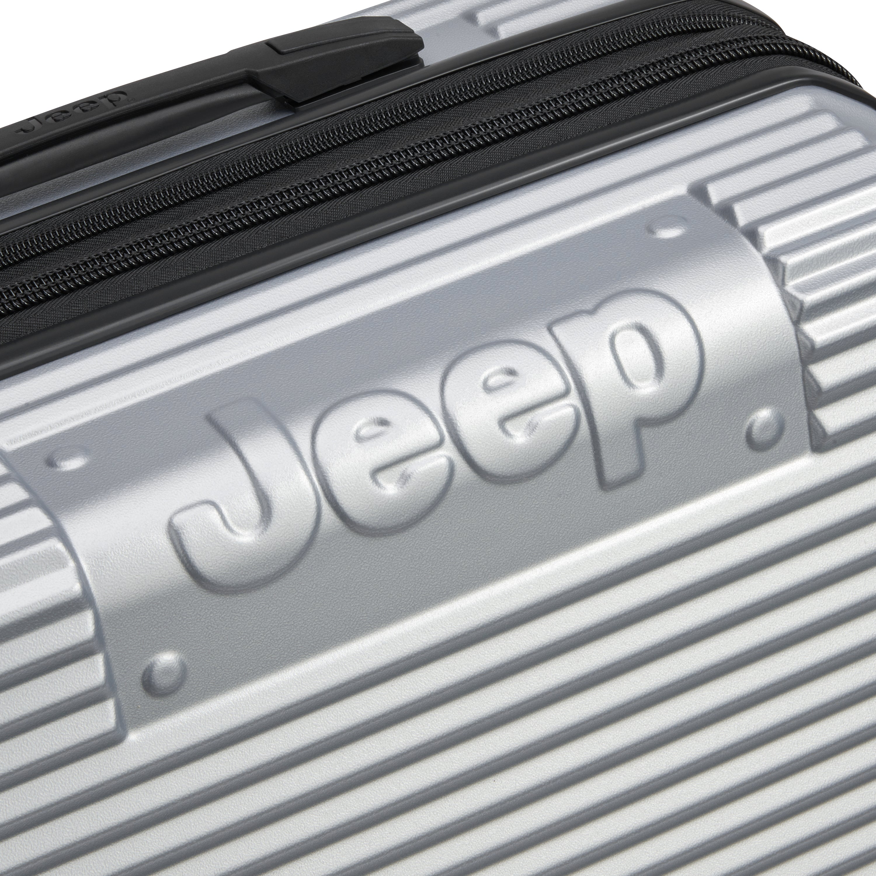 JH001A | 23-Inch Expandable Carry-On Suitcase, Silver