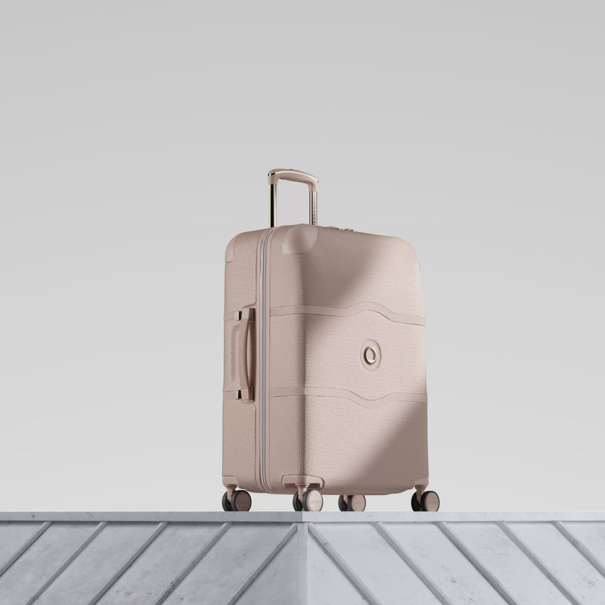 CHATELET AIR 2.0| Valise Soute Extensible 76 CM - Edition 80 ans BEIGE ROSE