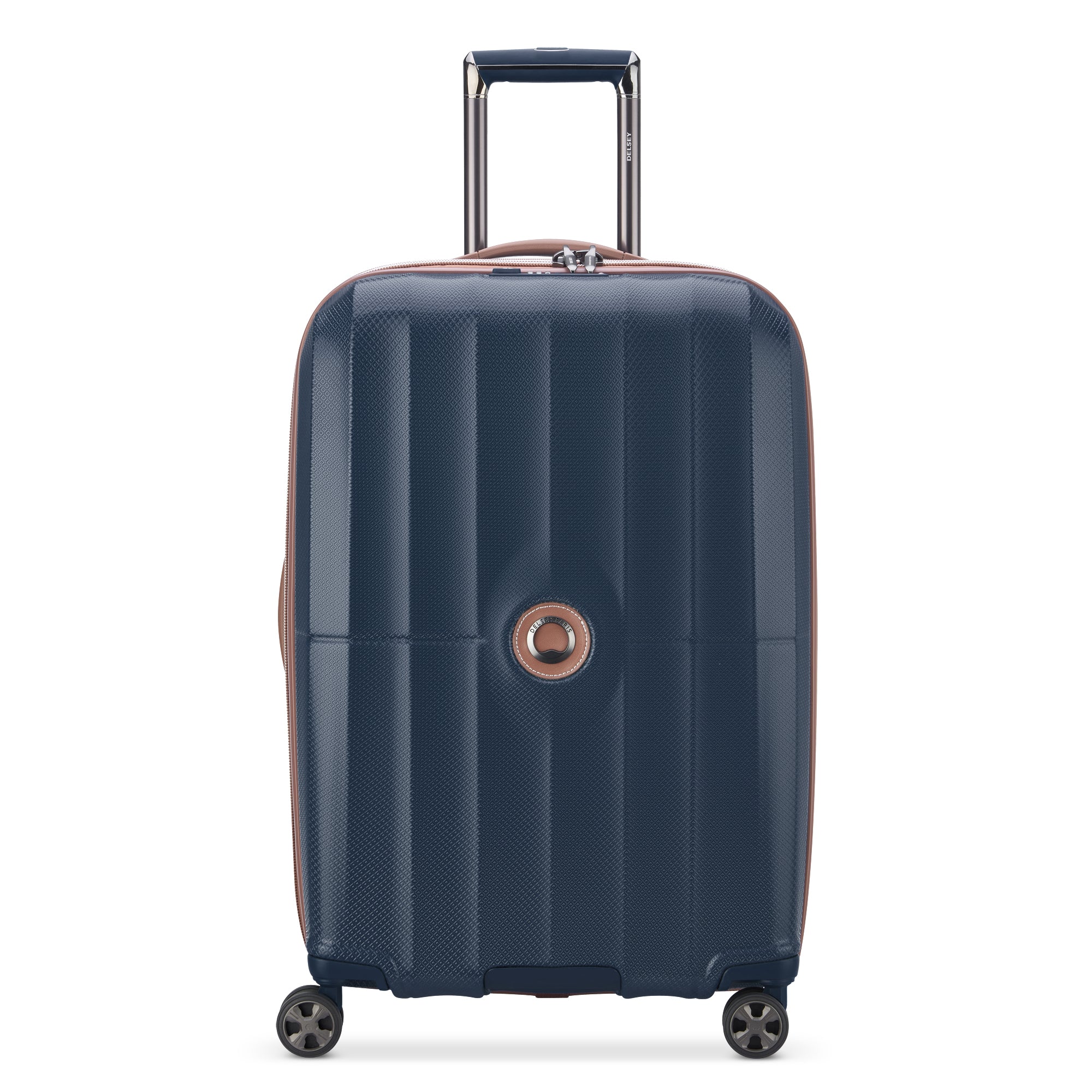 CARROUSEL| Valise Soute Extensible 68 CM BLEU MARINE