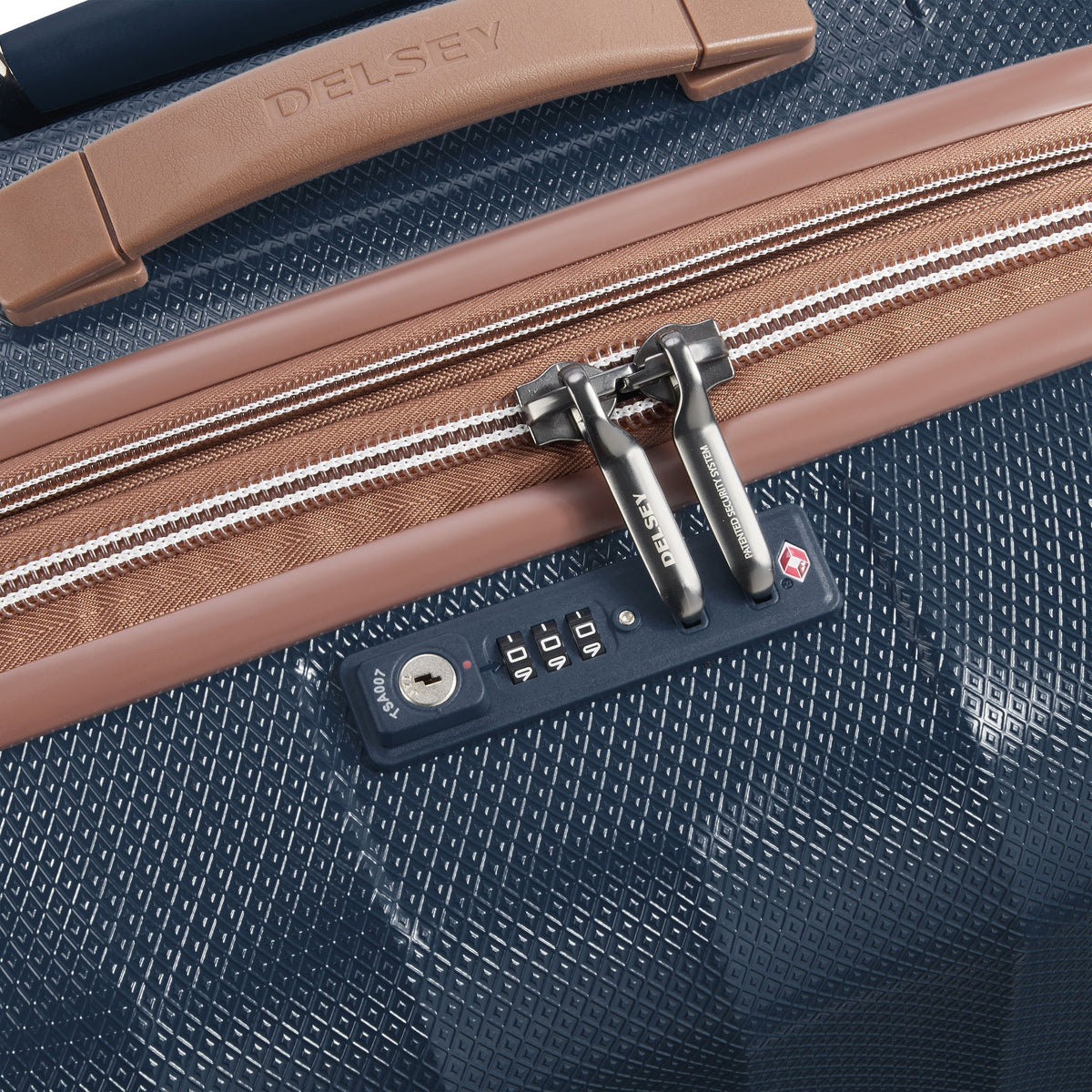 CARROUSEL| Valise Soute Extensible 68 CM BLEU MARINE