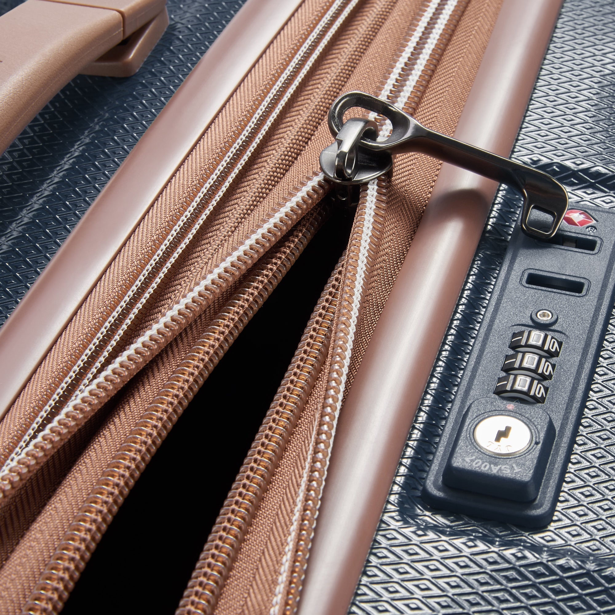 CARROUSEL| Valise Soute Extensible 68 CM BLEU MARINE